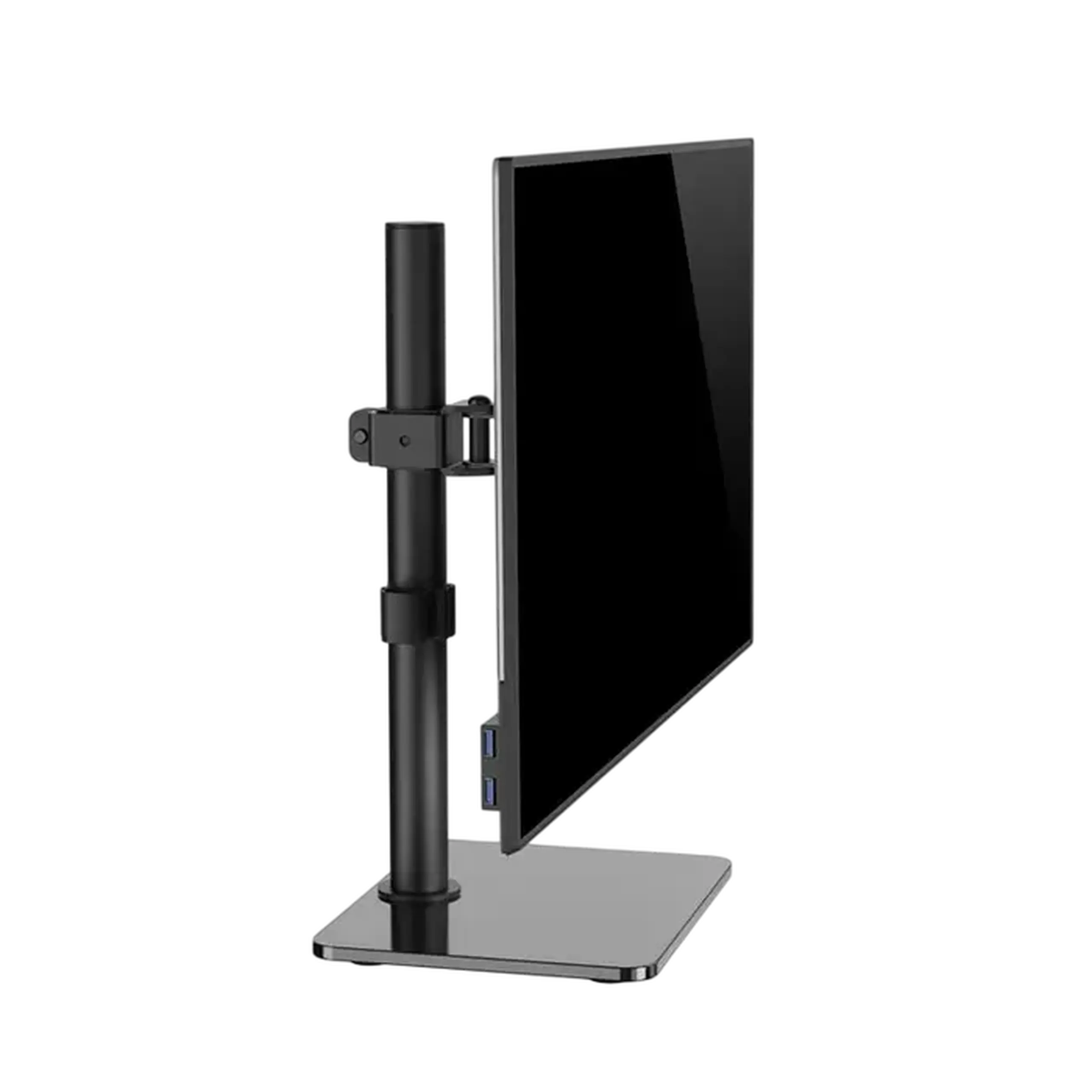 Suport birou pentru monitoare Gembird MS-D1ST-03, Negru