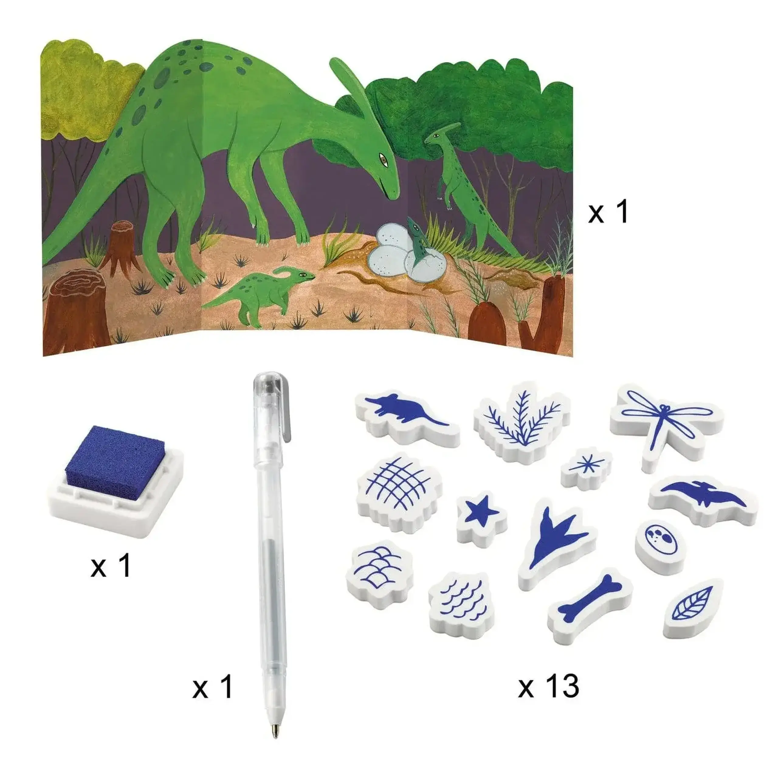 Set creativ Dino Box — Djeco
