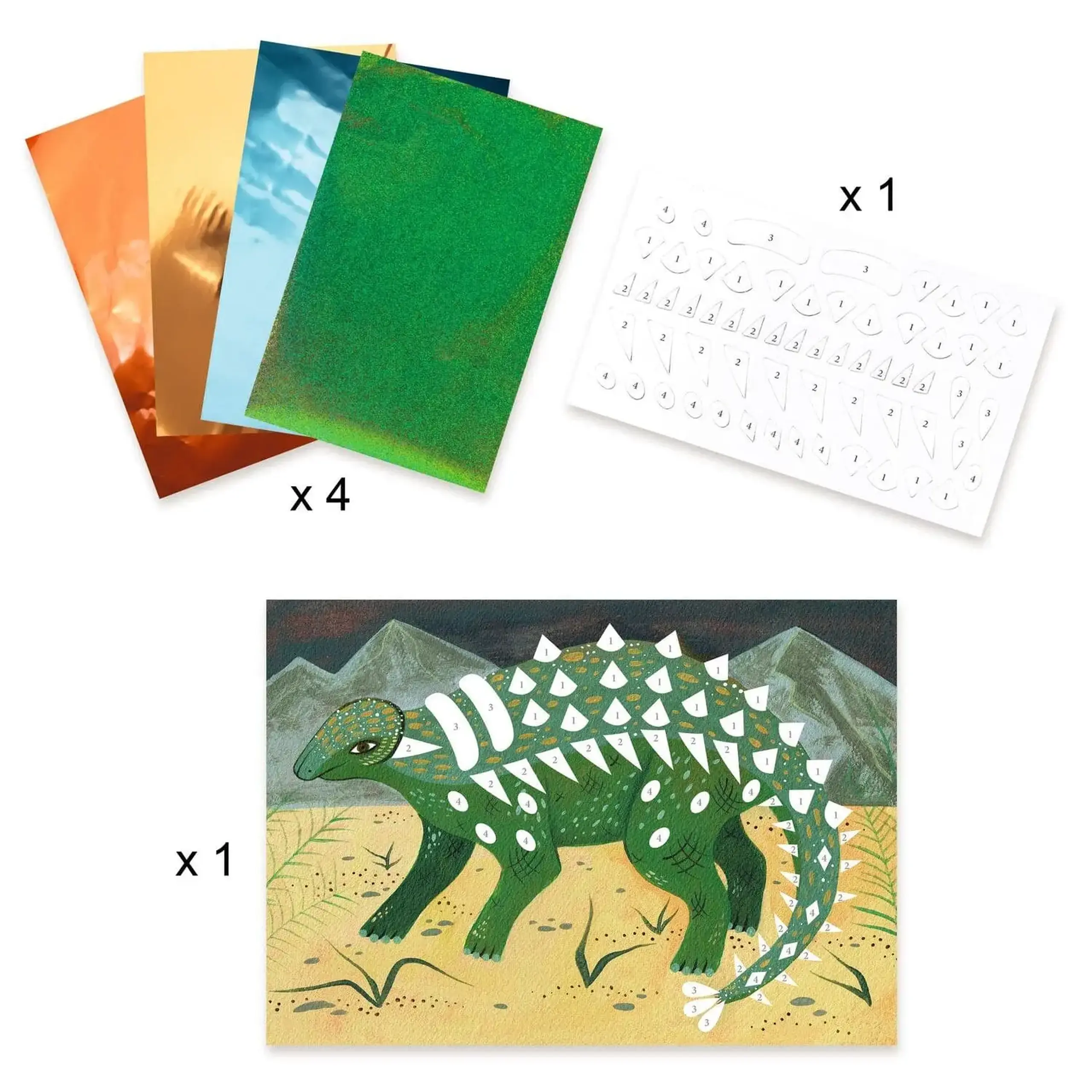 Set creativ Dino Box — Djeco