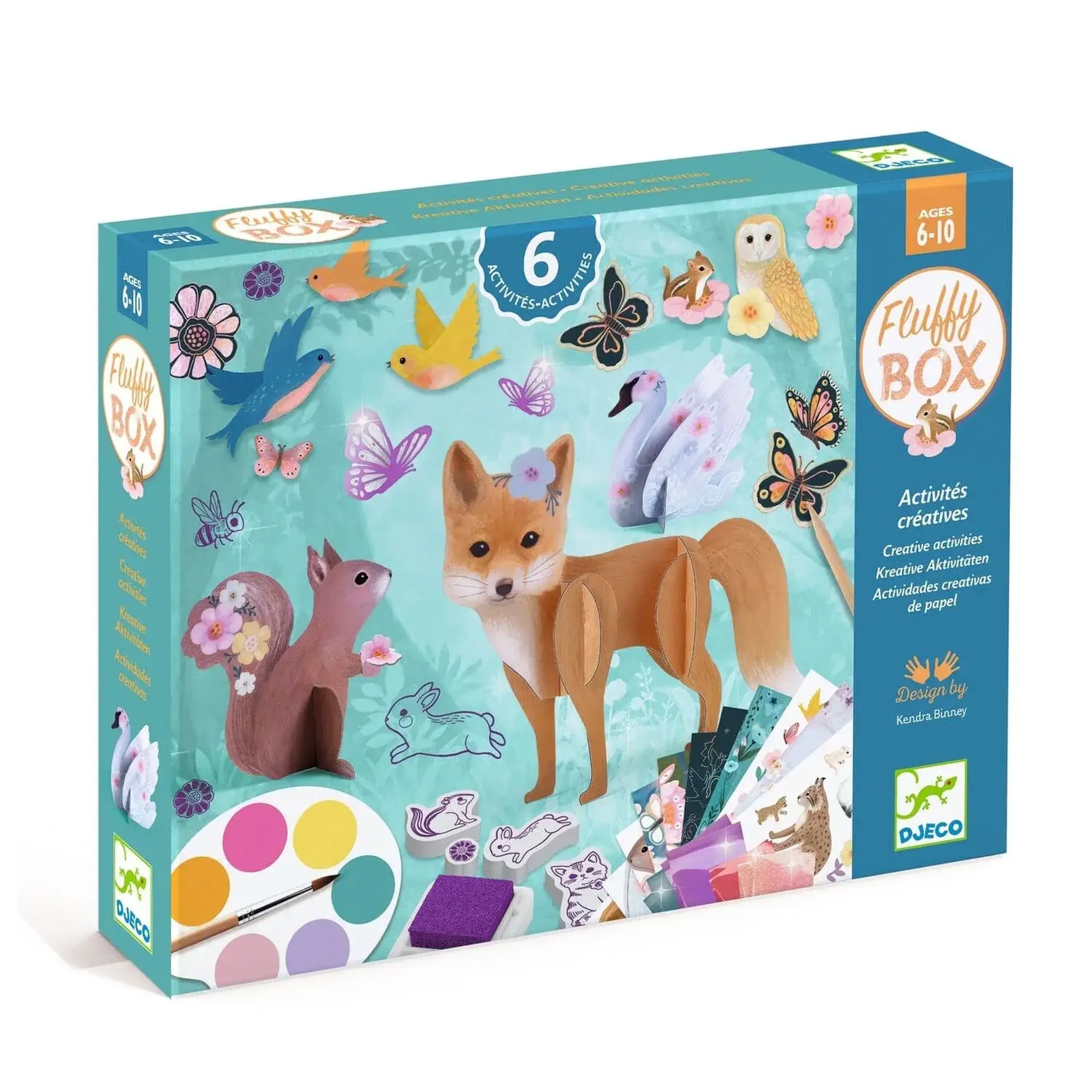 Set creativ Fluffy Box — Djeco