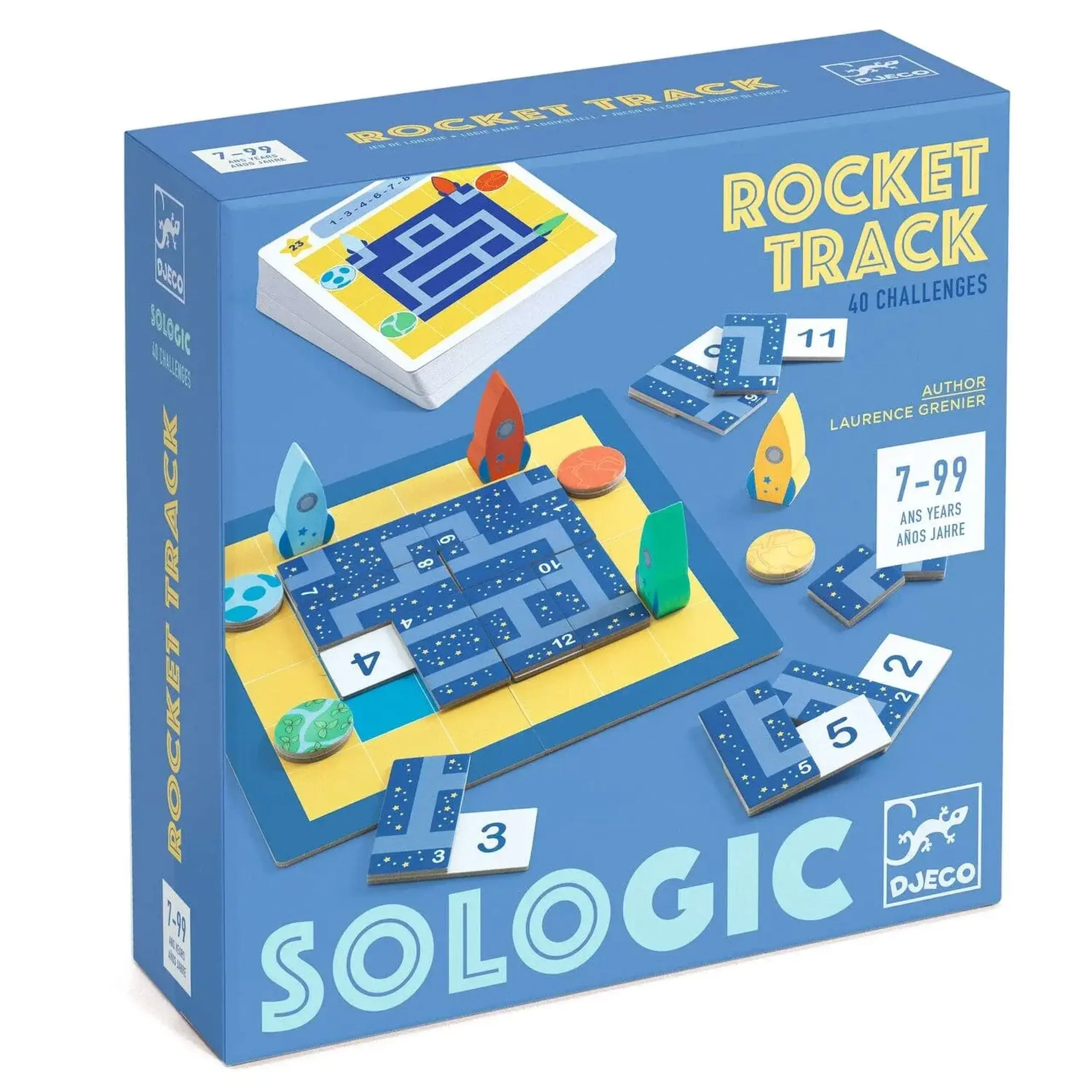Joc de logică Sologic „Pista de rachete” — Djeco