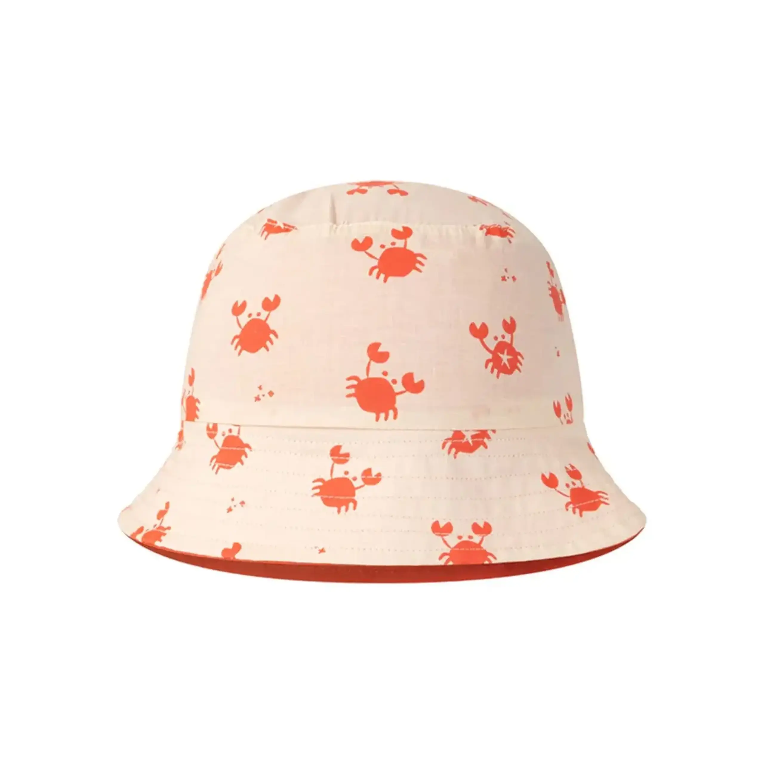 Pălărie UV reversibilă „Red Crabby” — Swim Essentials - 2/4 Years