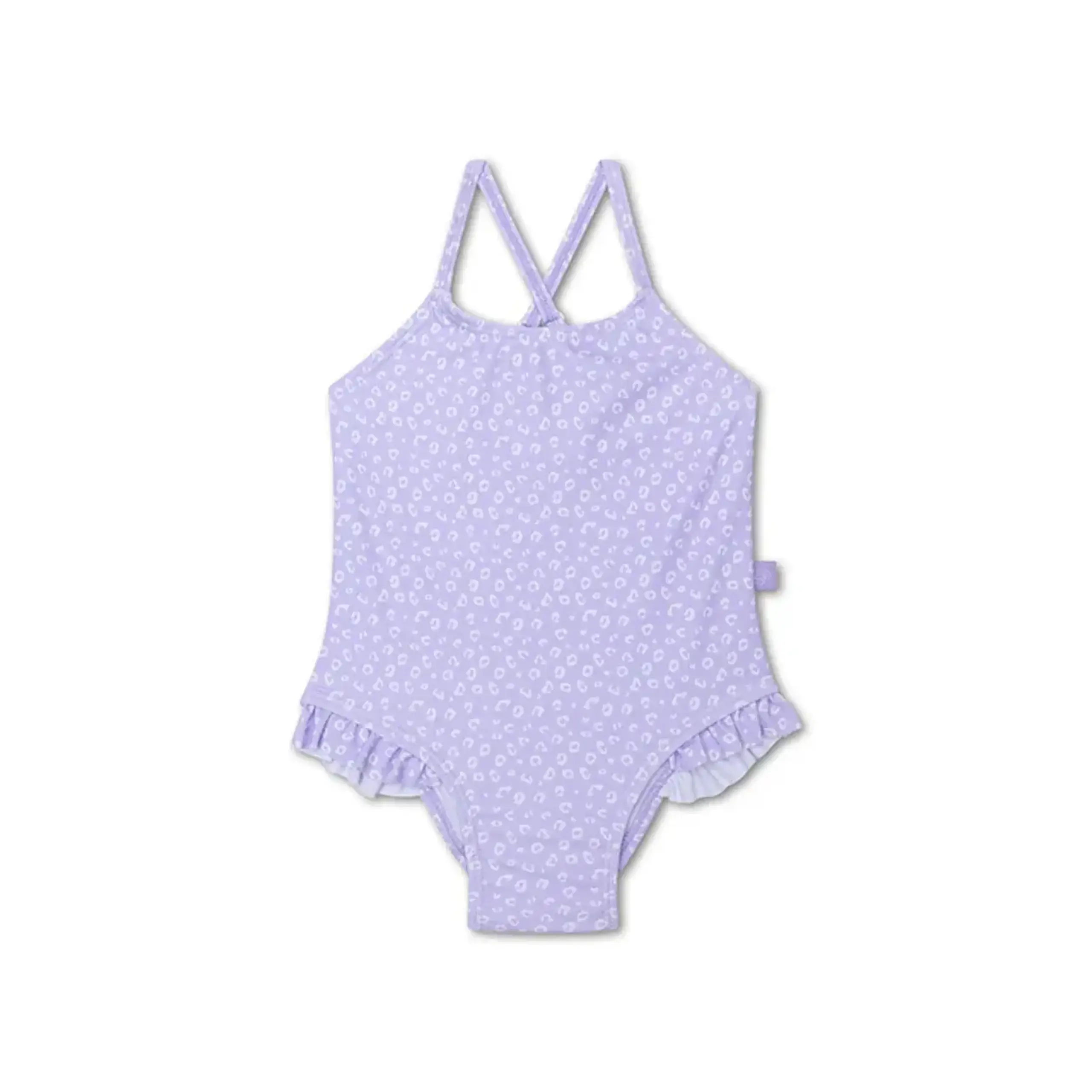 Costum de baie „Lila-Leopard” — Swim Essentials - 98/104