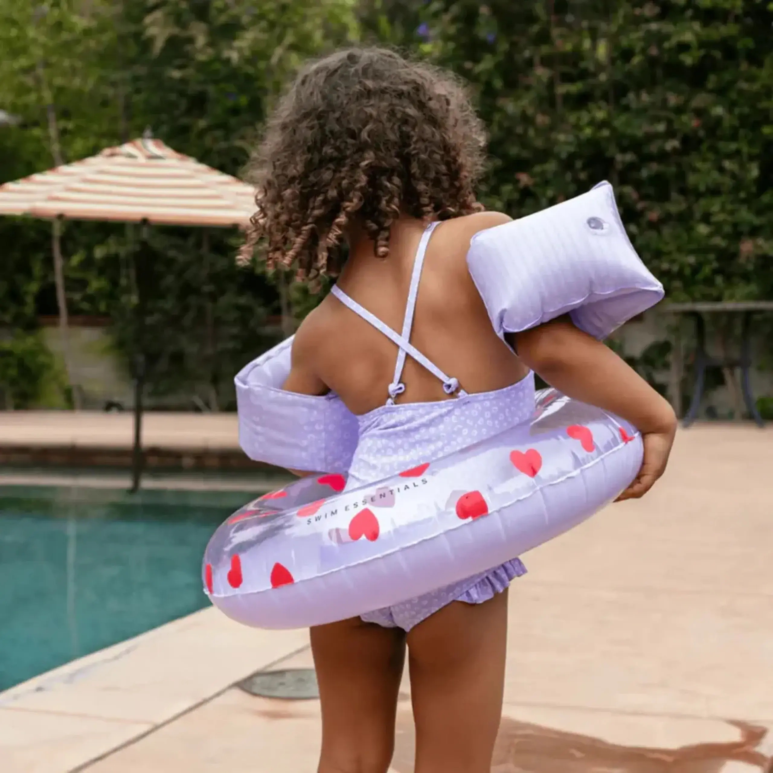 Costum de baie „Lila-Leopard” — Swim Essentials - 110/116