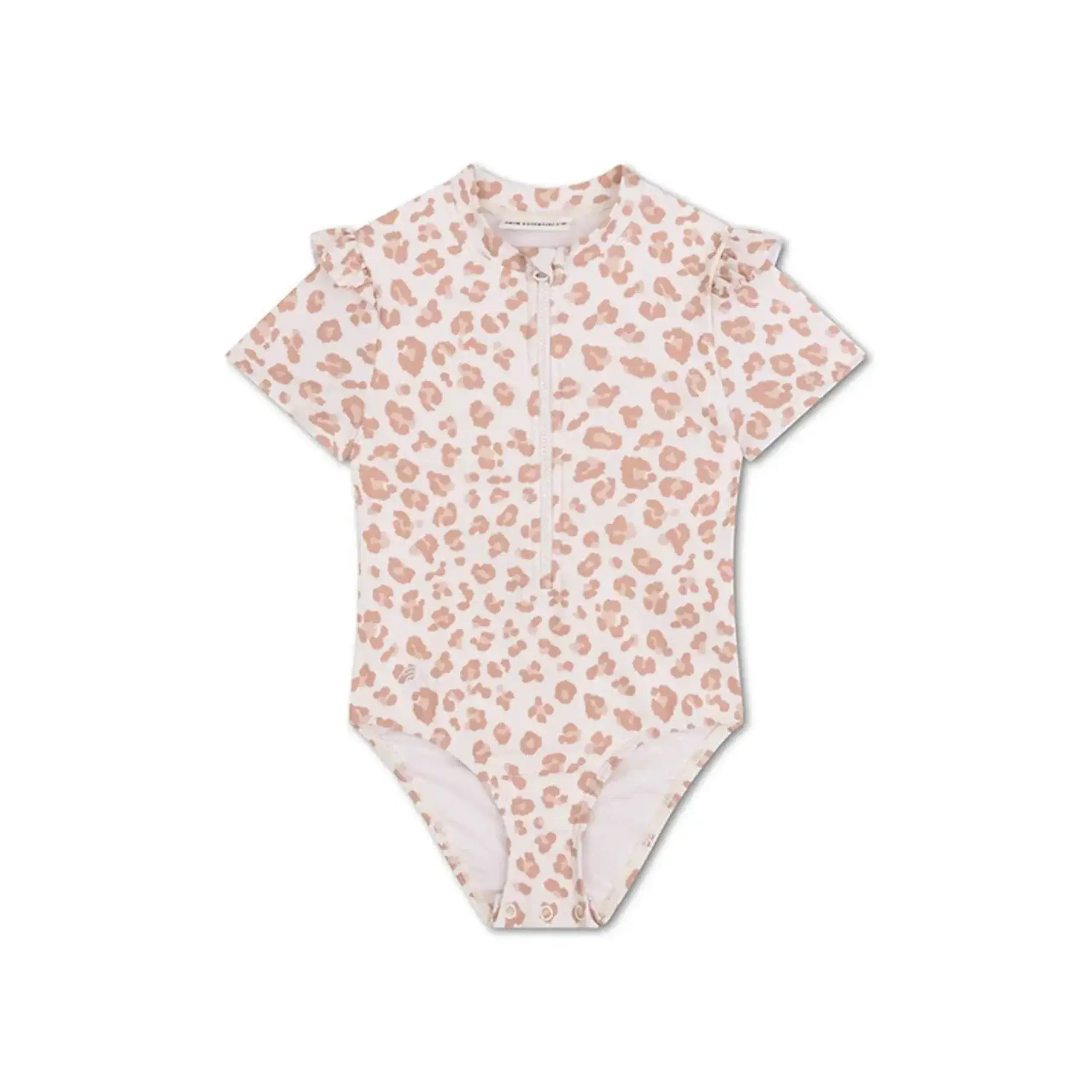Costum de baie UV „Beige Leopard” — Swim Essentials - 98/104