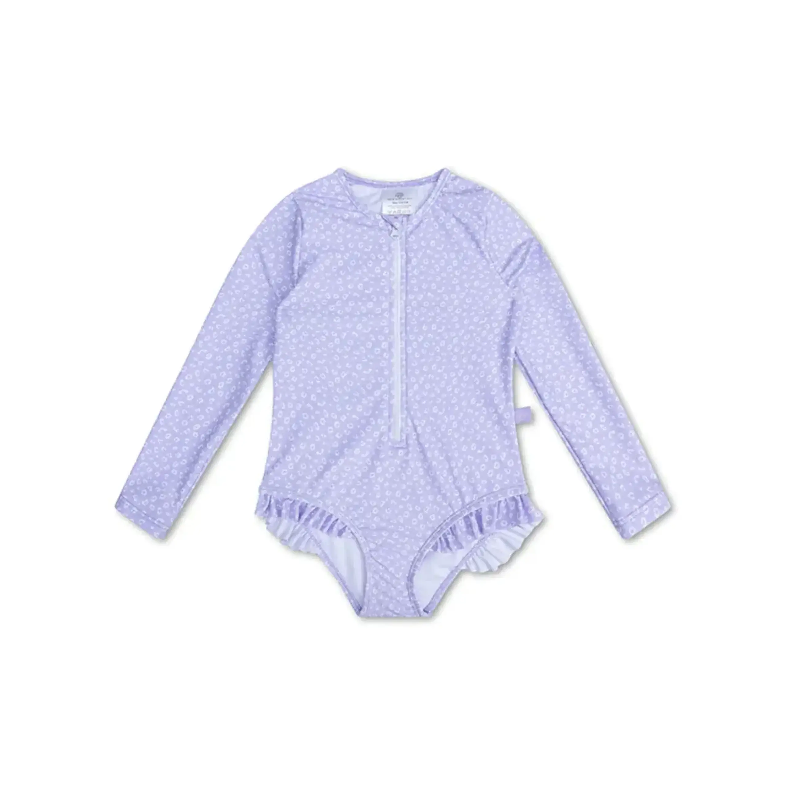 Costum de baie UV „Lila Leopard” — Swim Essentials - 86/92