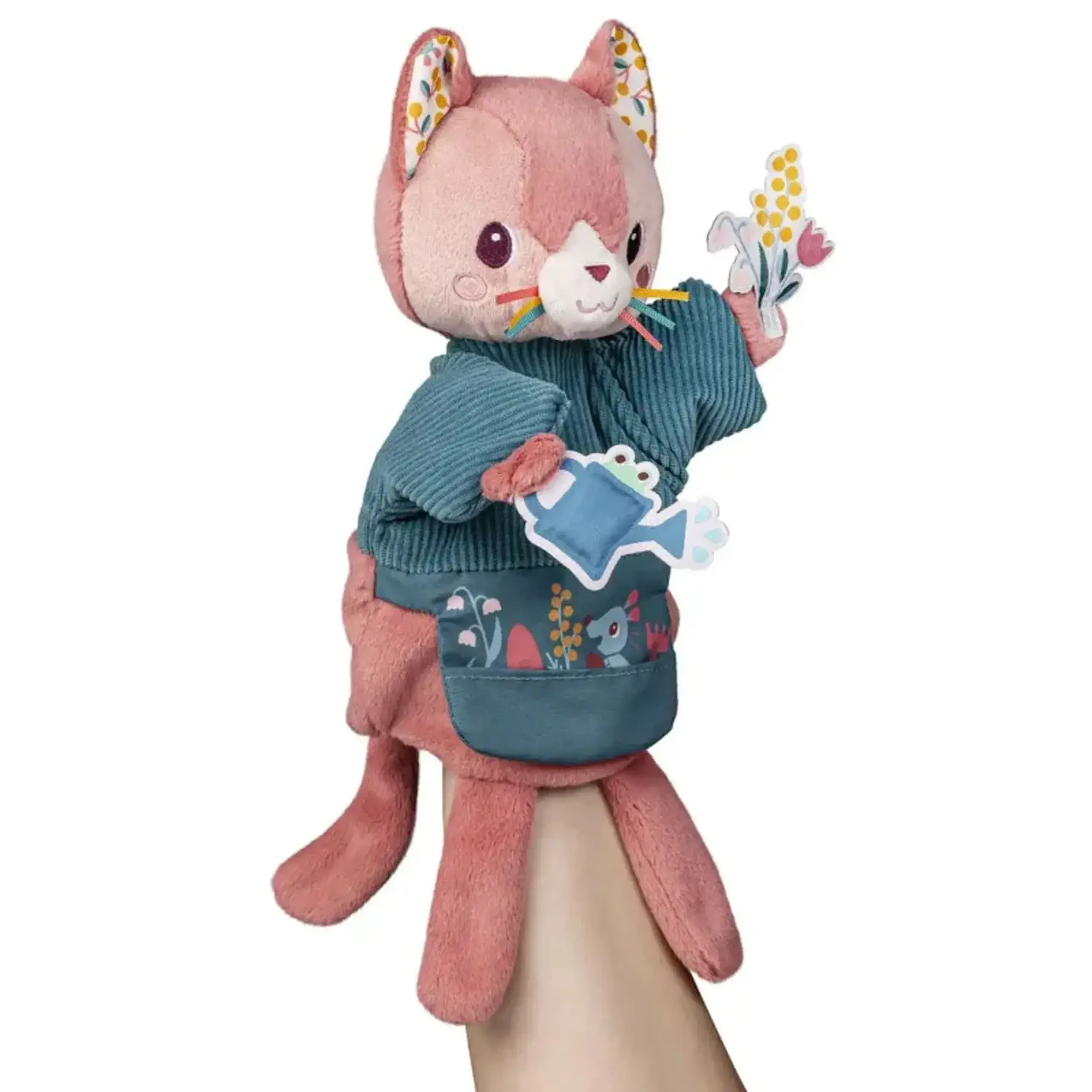 Marionetă de mână Jeanne pisicuța — Lilliputiens