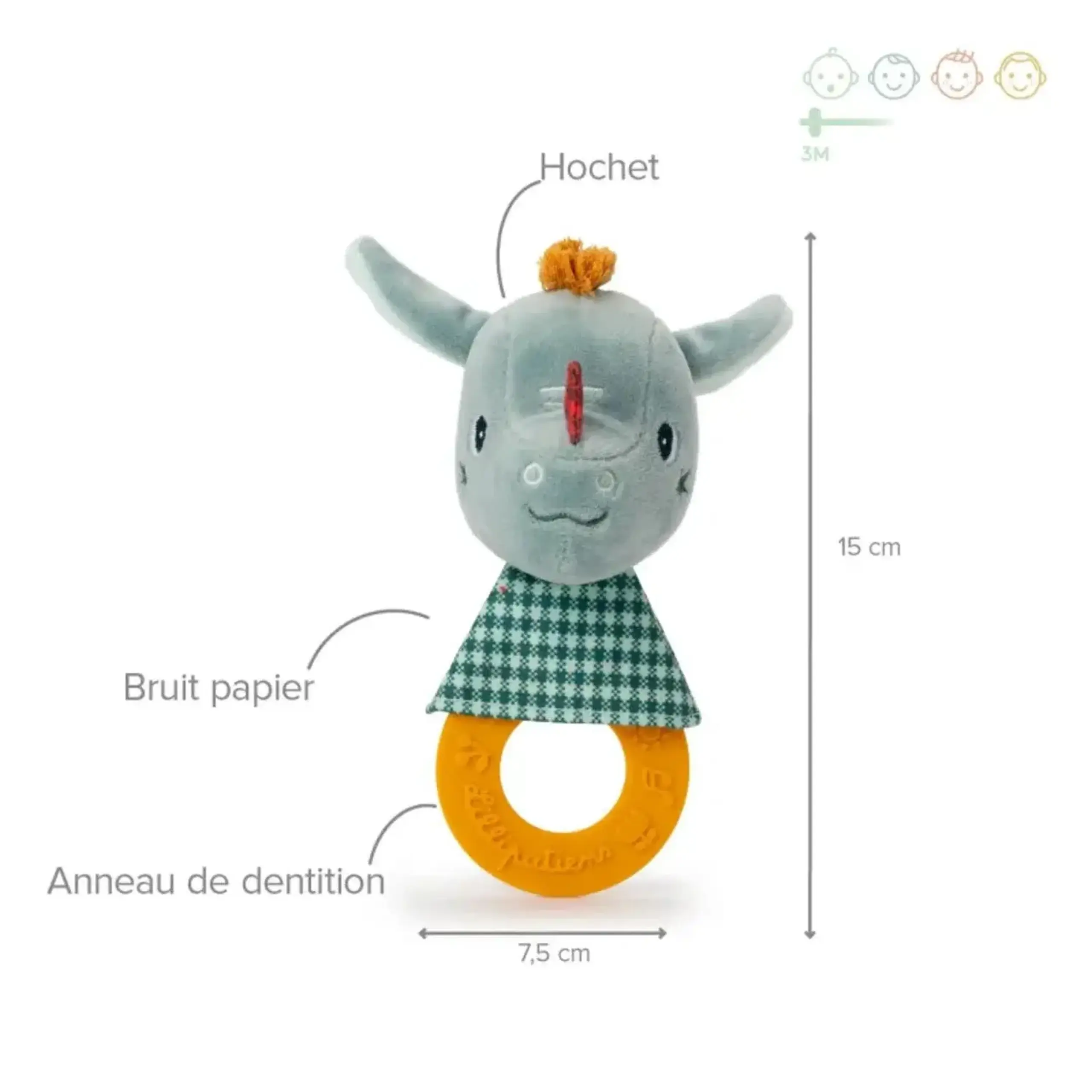 Zornăitoare de dentiție Joe Dragonul — Lilliputiens