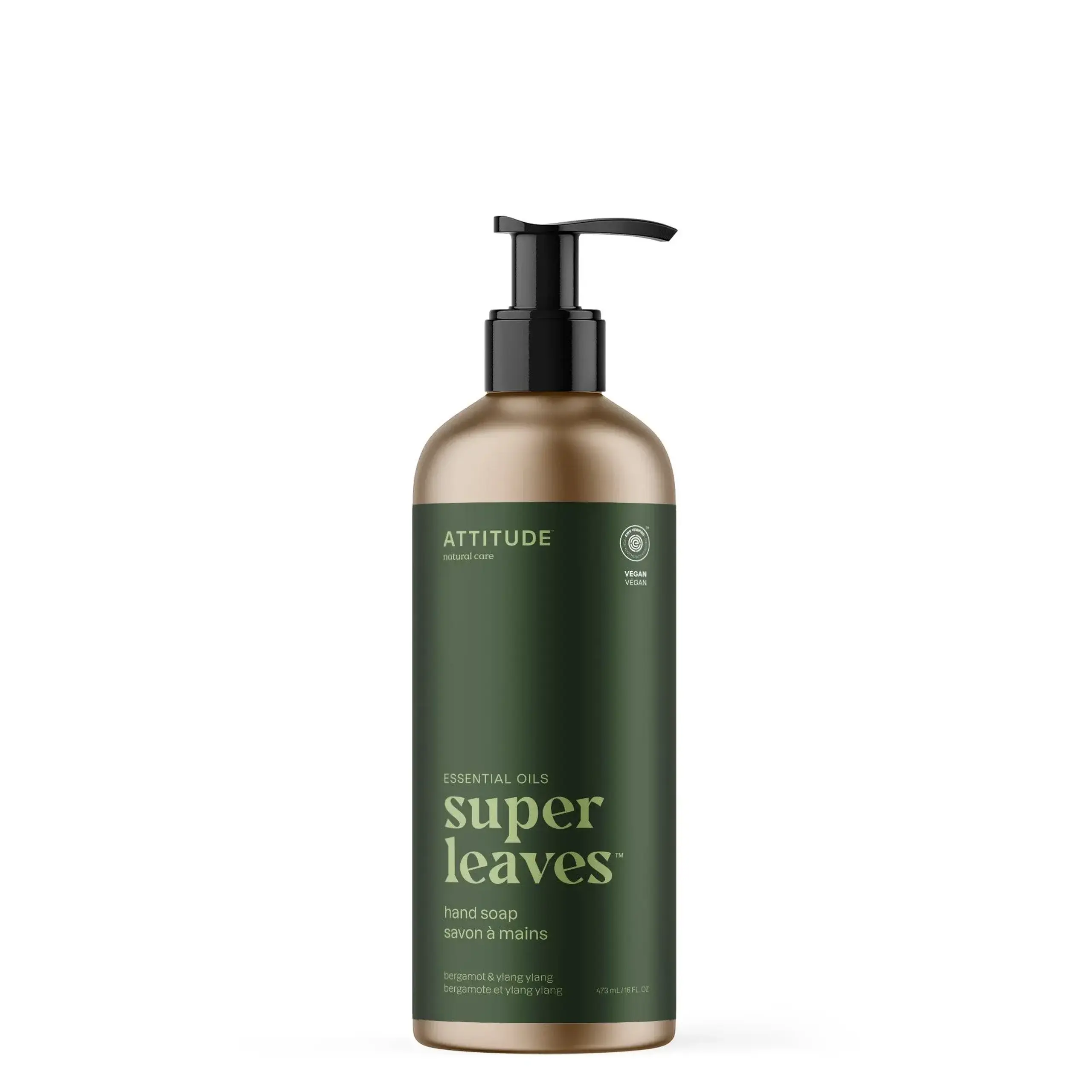 Săpun pentru mâini Bergamot & Ylang-Ylang, 473 ml — ATTITUDE - Implicit