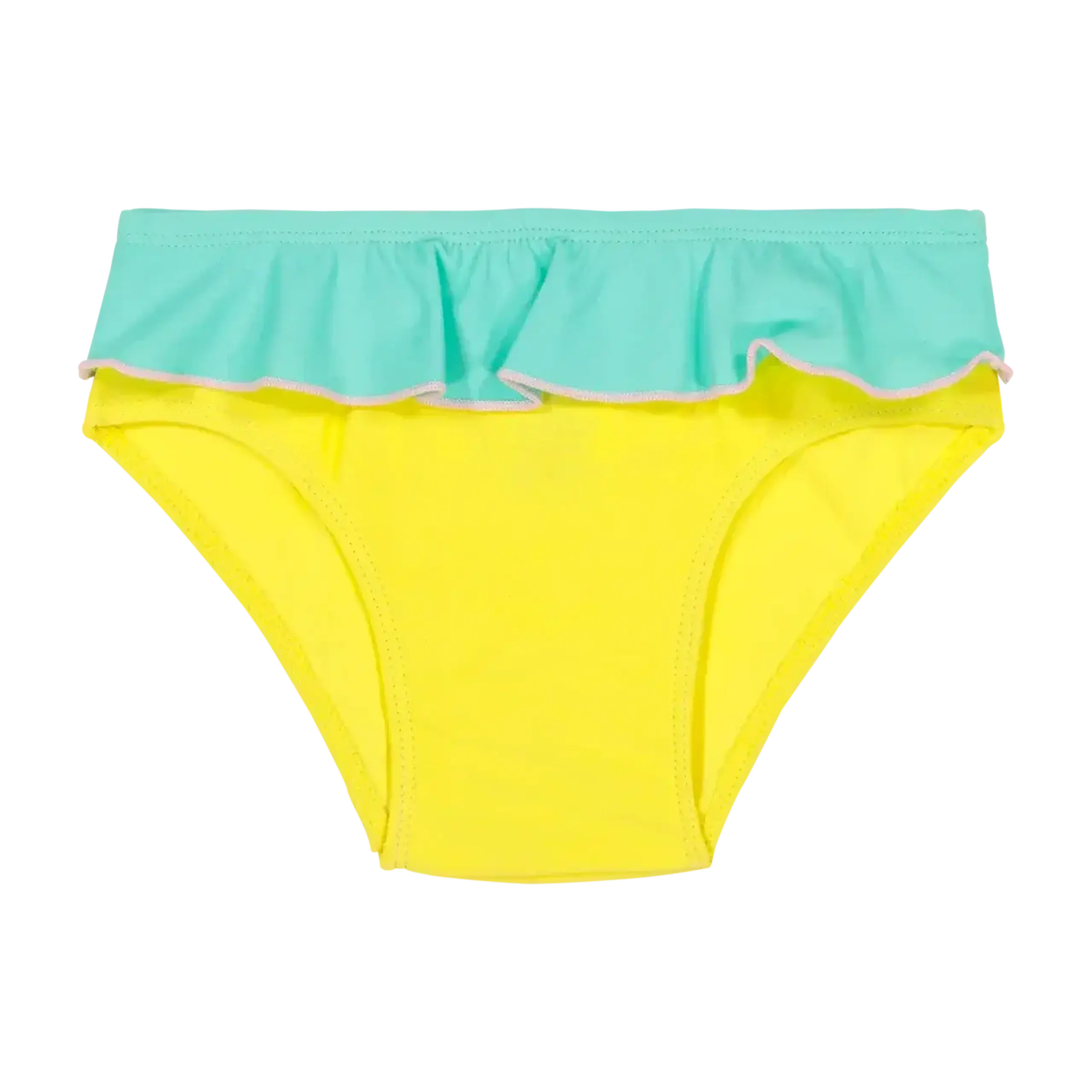 Slip de baie anti-UV Annette — Ki ET LA - Yellow / 2–3 ani