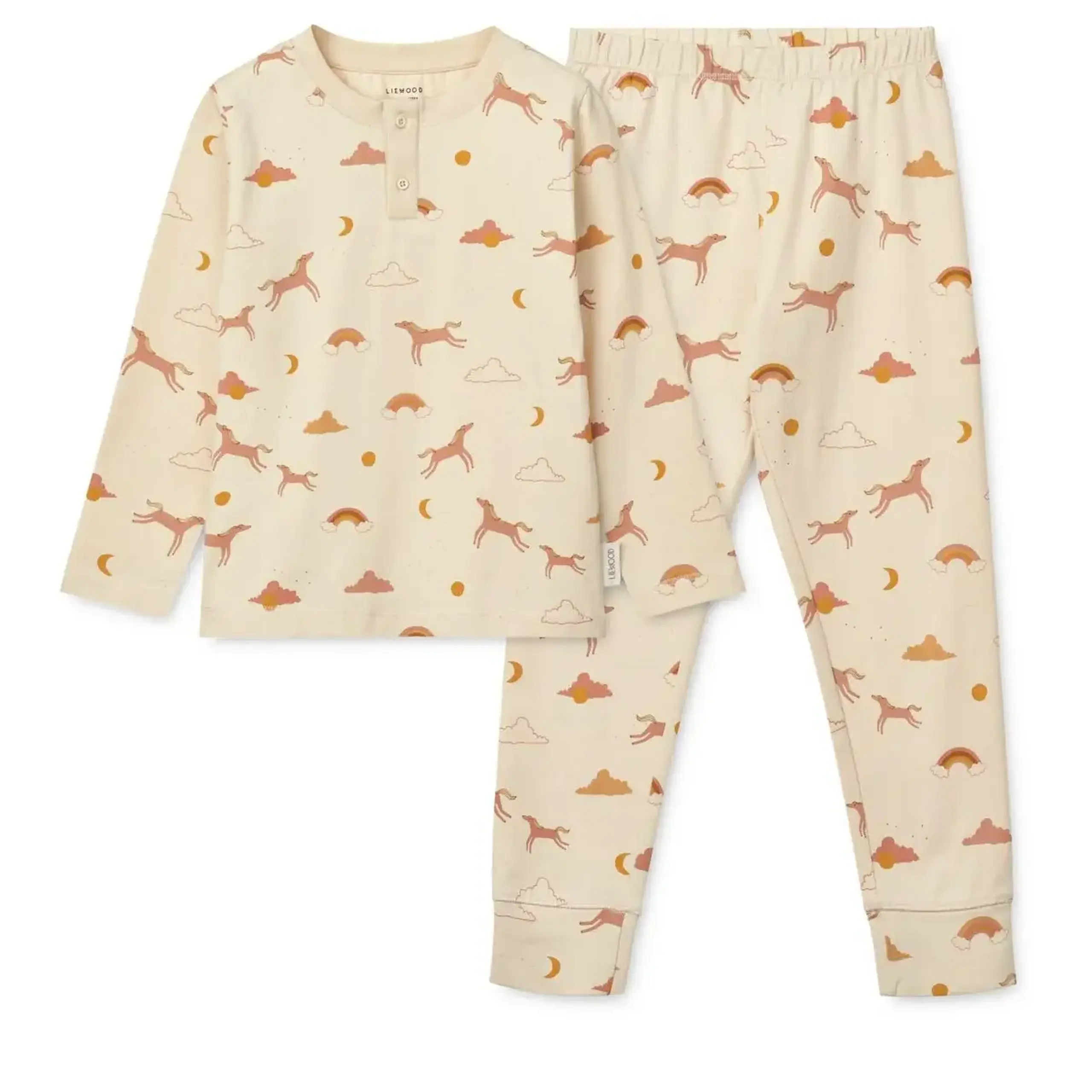 Pijama Wilhelm Dream / Ecru — Liewood - 116