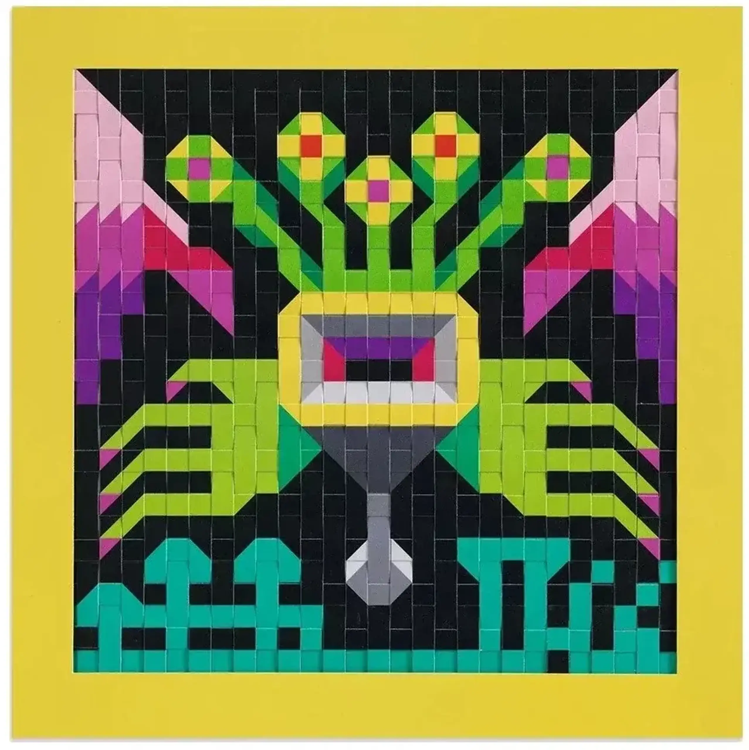 Țesere din hârtie „Invaders” — Djeco - Implicit