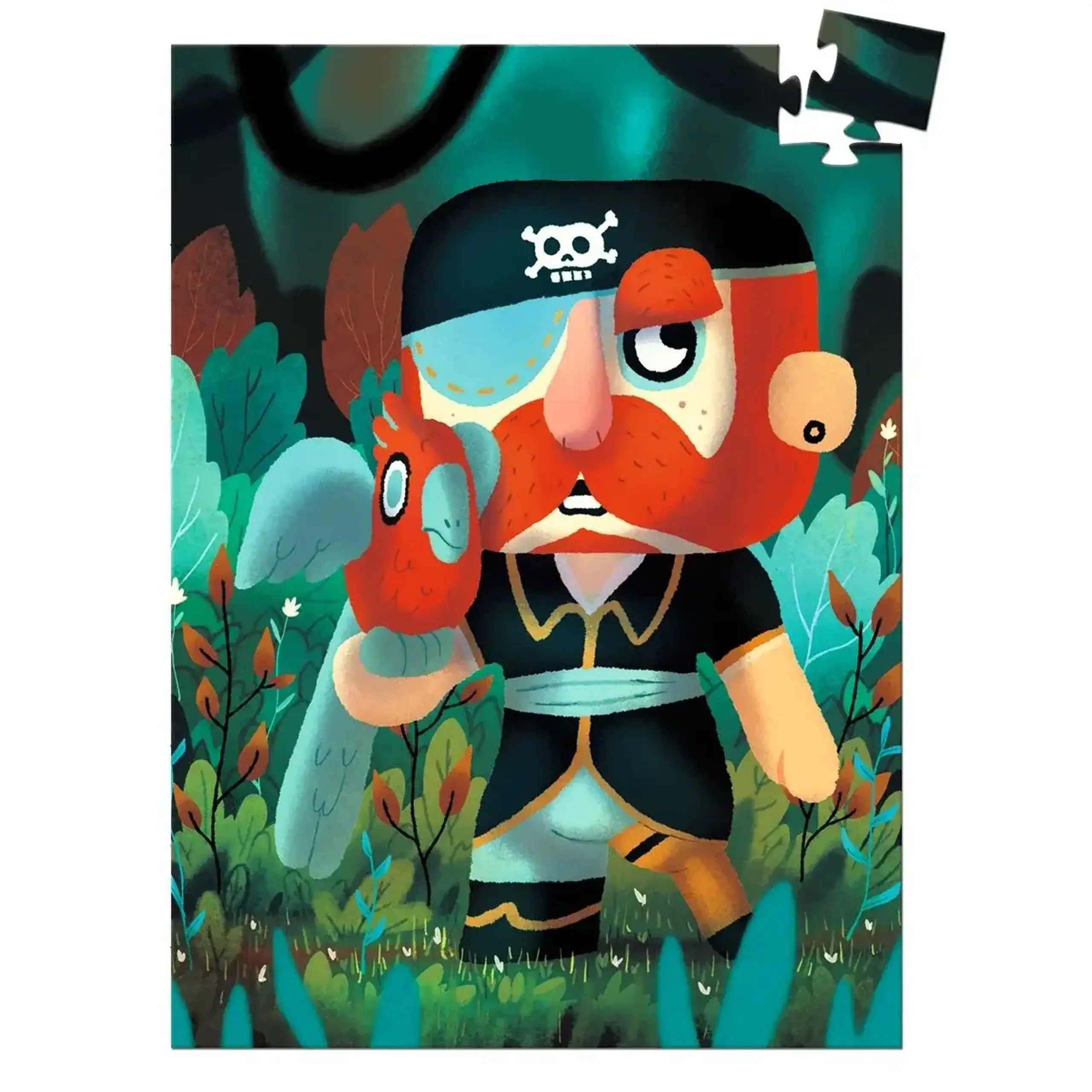 Mini puzzle Sam Parrot, 60 piese — Djeco - Implicit