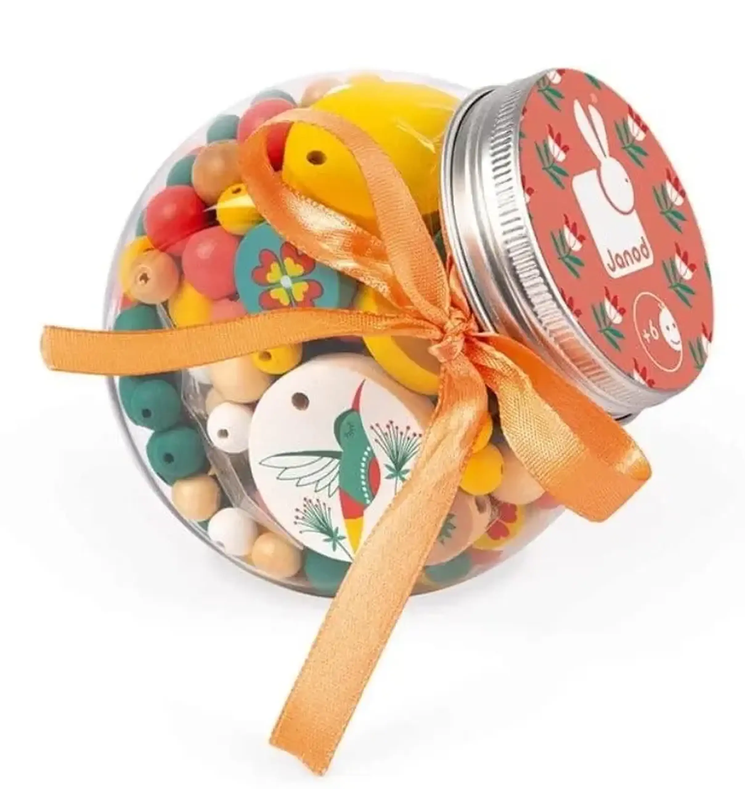 Set cu 220 de mărgele Birdy Colibri — Janod - Implicit