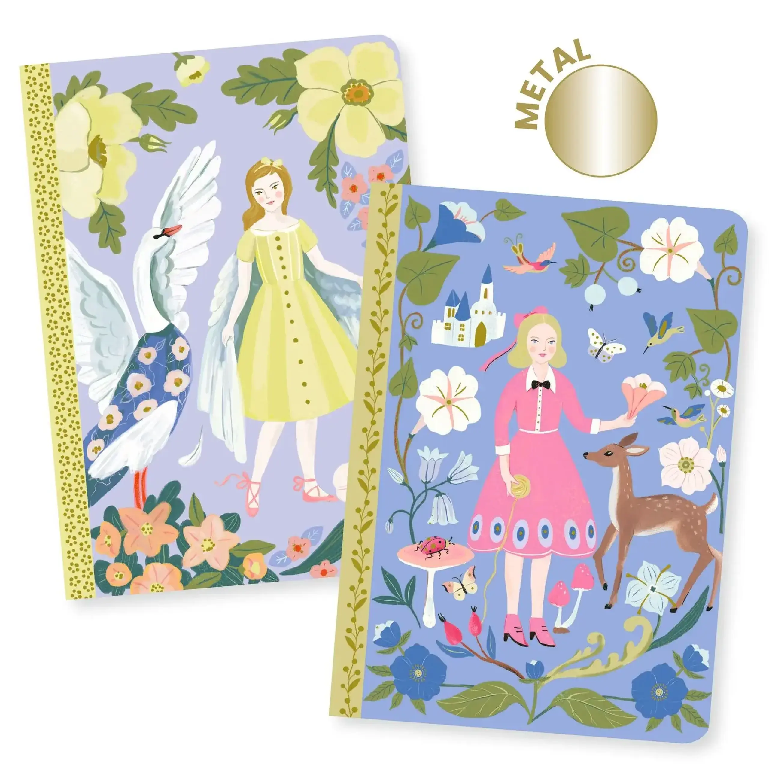 Set 2 caiete mici Sabina — Djeco