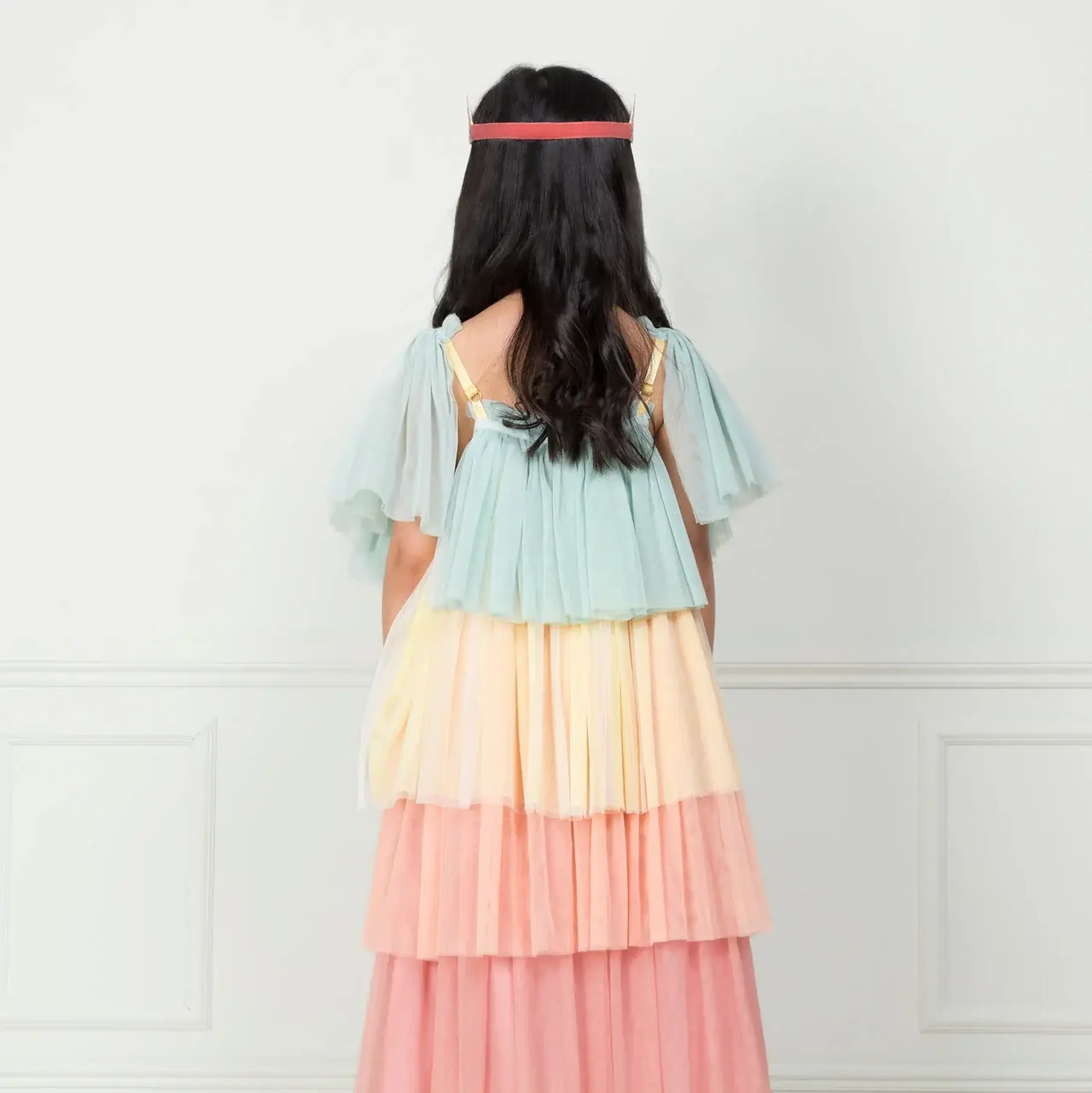 Costum de prințesă Rainbow Ruffle, 3–4 ani — Meri Meri - 3–4 ani