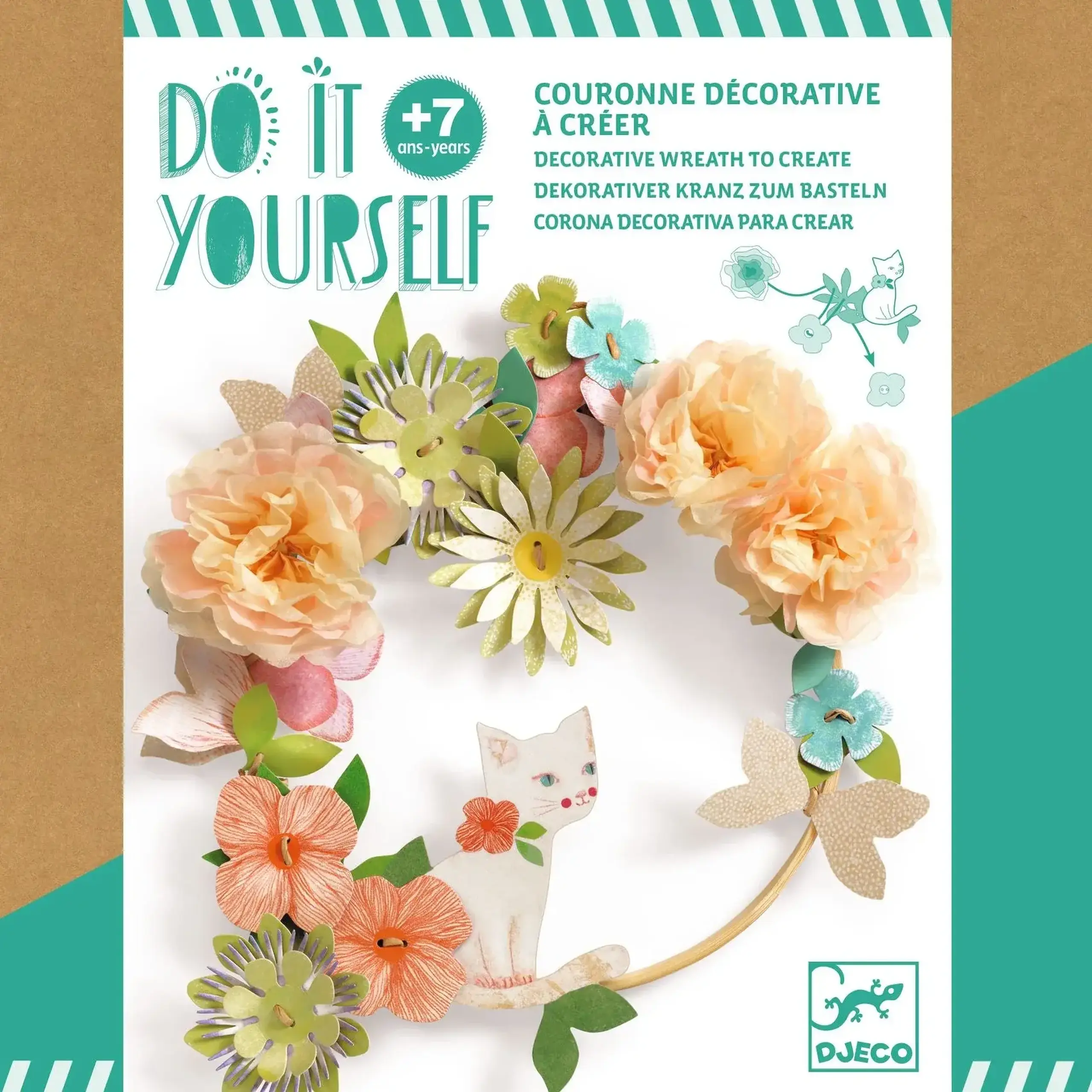 Kit creativ coroniță florală Dalia — Djeco