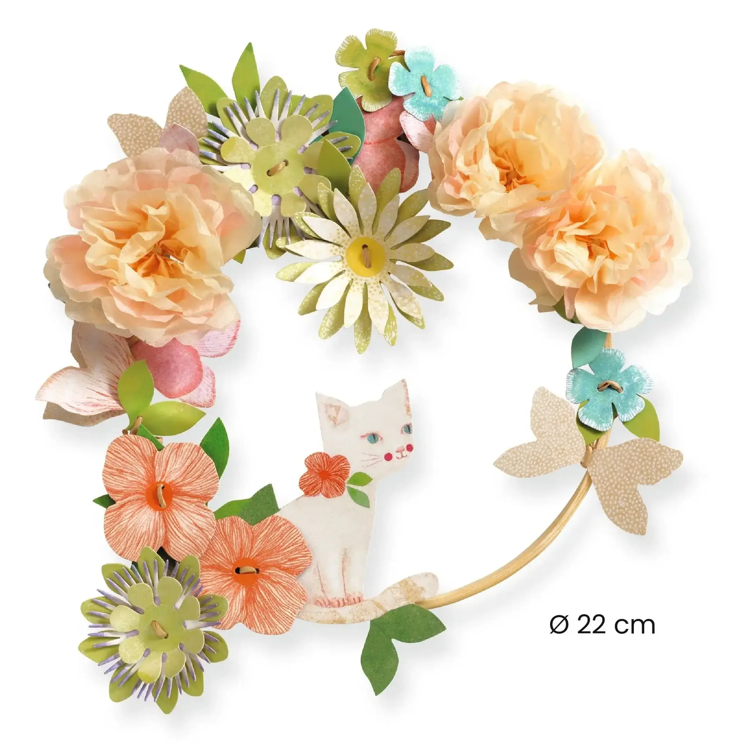 Kit creativ coroniță florală Dalia — Djeco