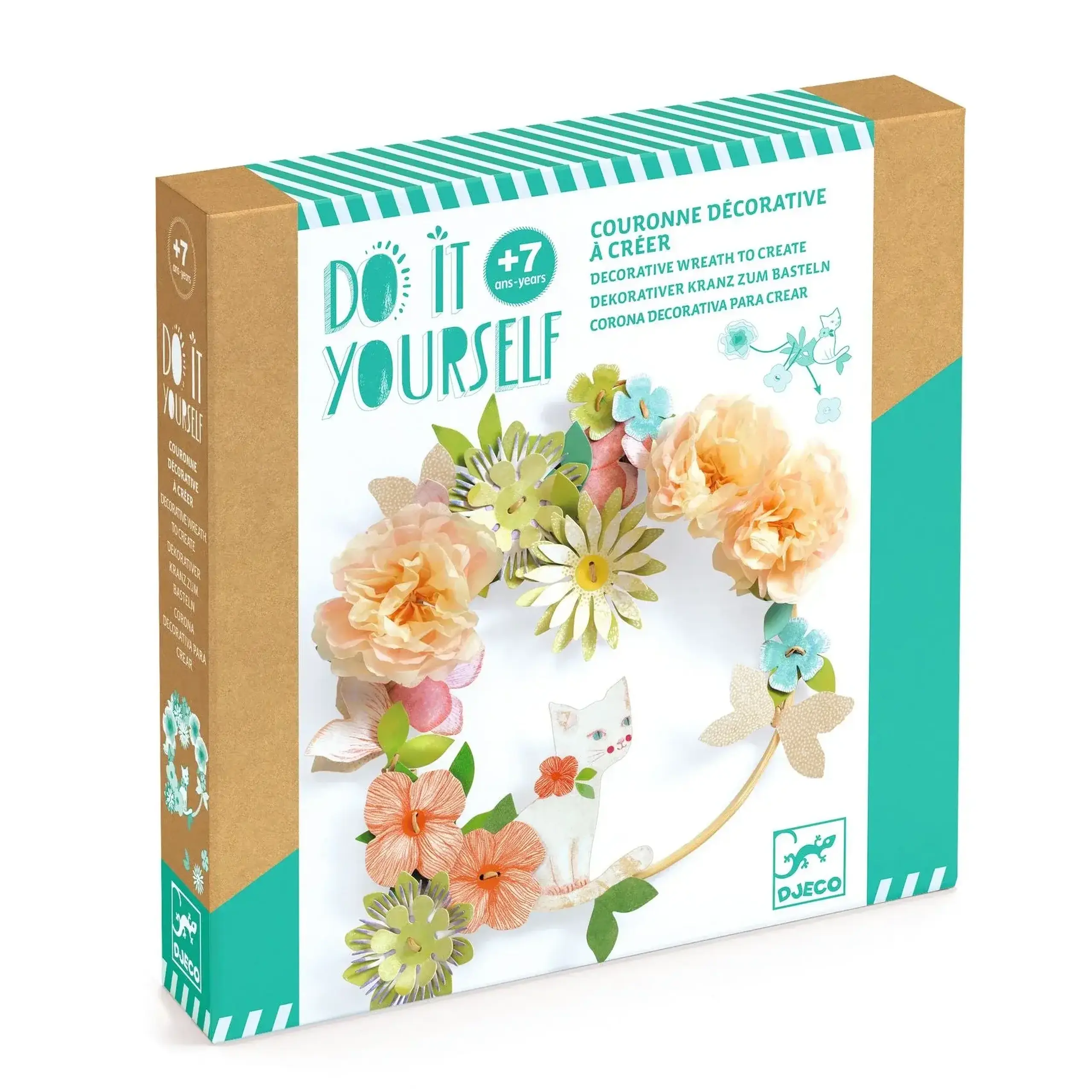 Kit creativ coroniță florală Dalia — Djeco