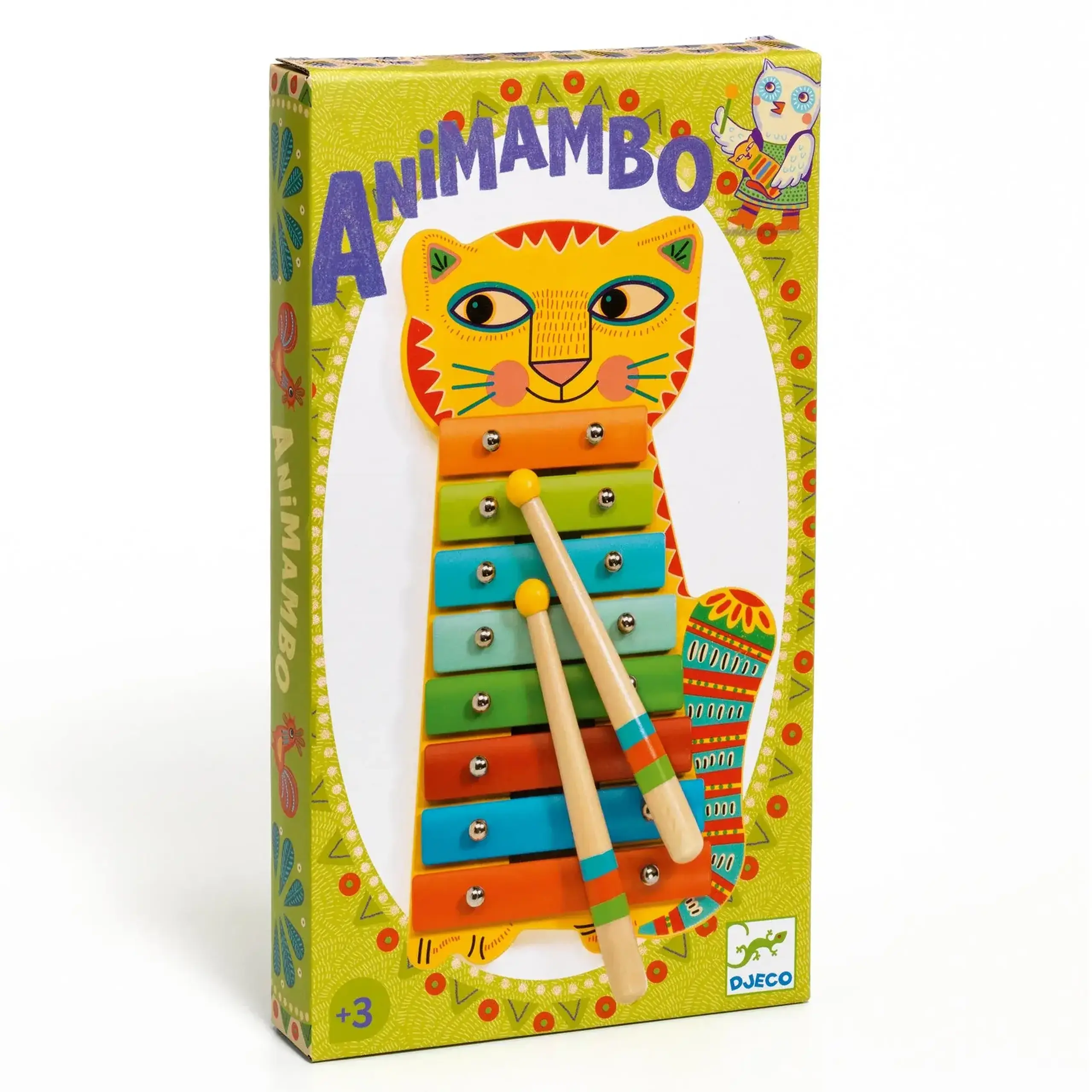 Metalofon Animambo în formă de pisică — Djeco