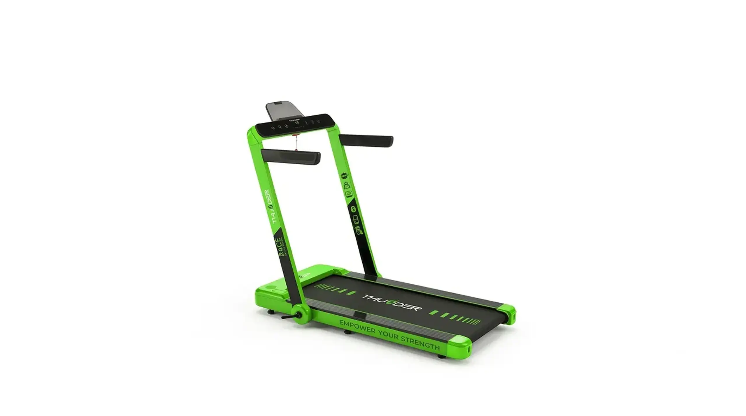 Banda de alergare electrica THUNDER RACE-GREEN