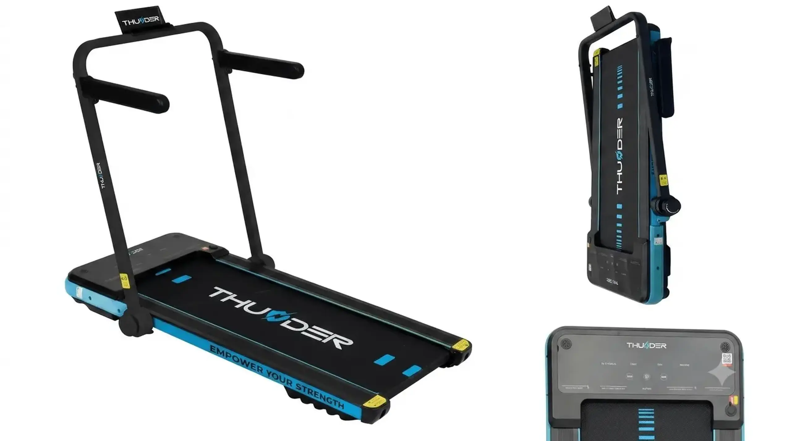 Banda de alergare electrica THUNDER IMPACT-BLUE