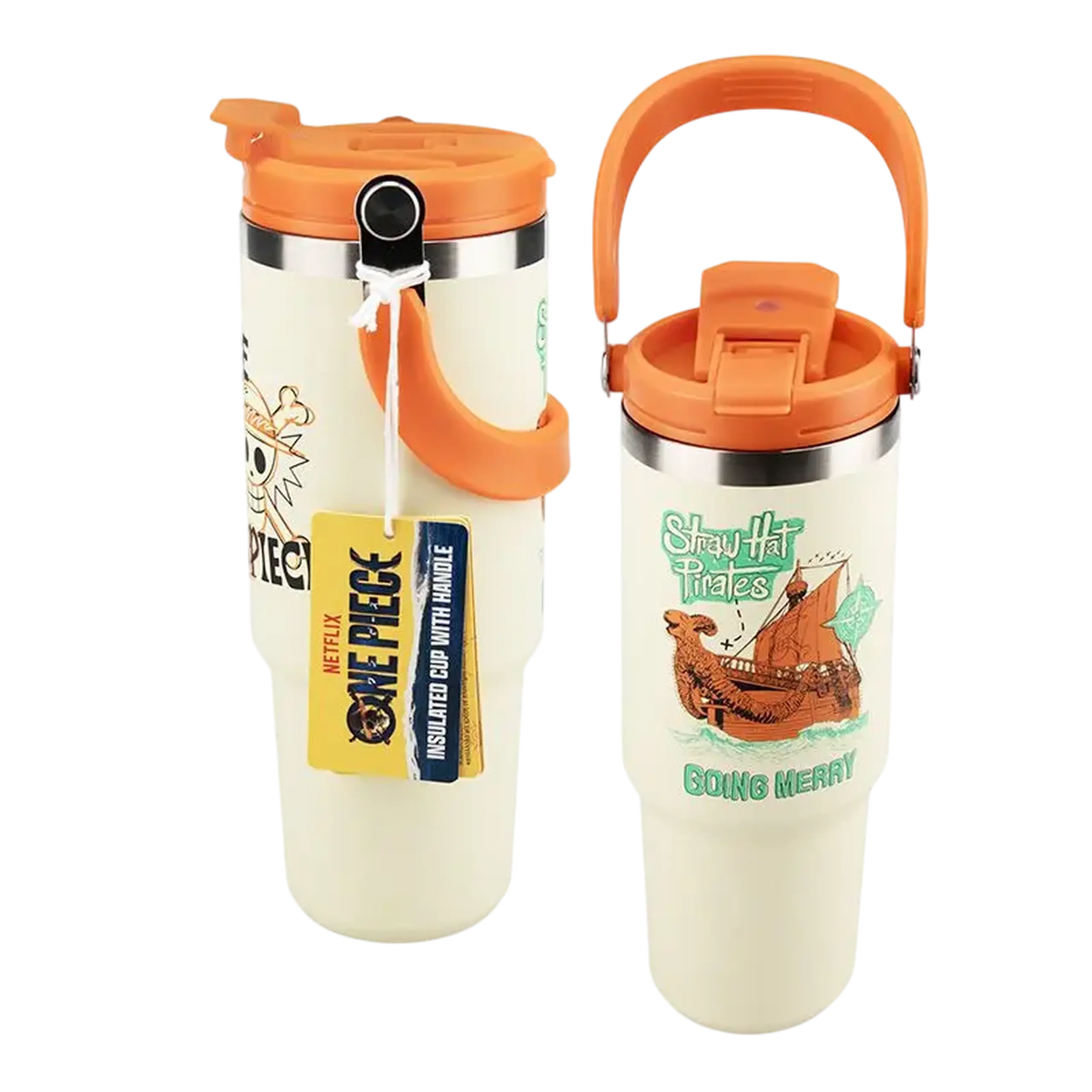 Cană termos Paladone One Piece, 0,9L, Multicolor