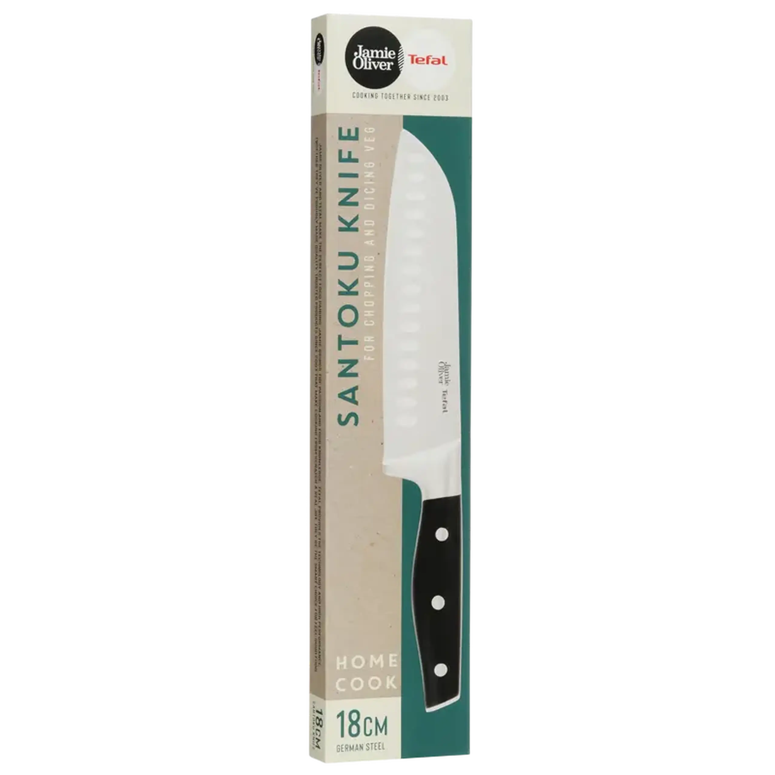 Cuțit de bucătar Tefal K2671844, Negru