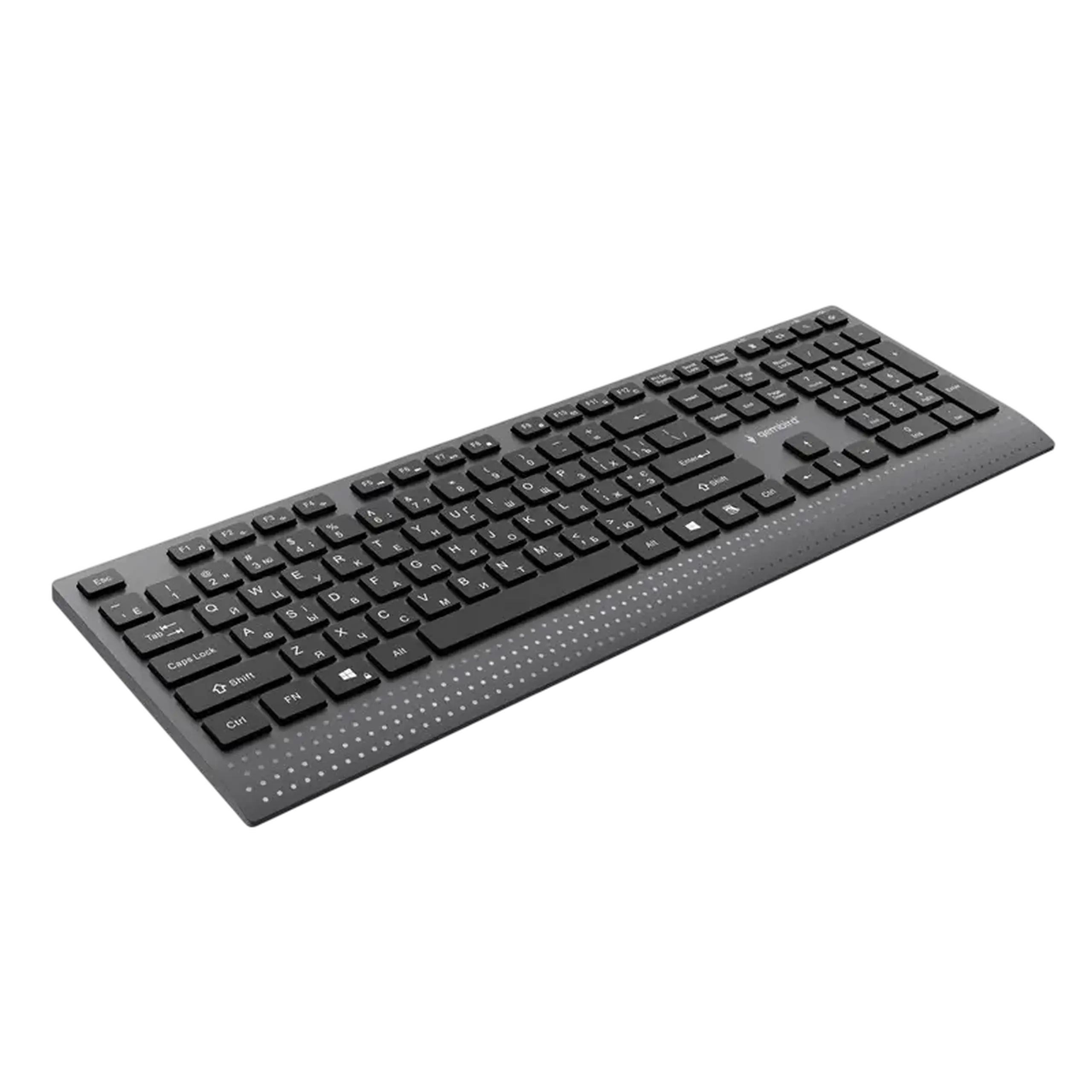 Tastatură Gembird KB-MCH-06-CYRL, Cu fir, Negru