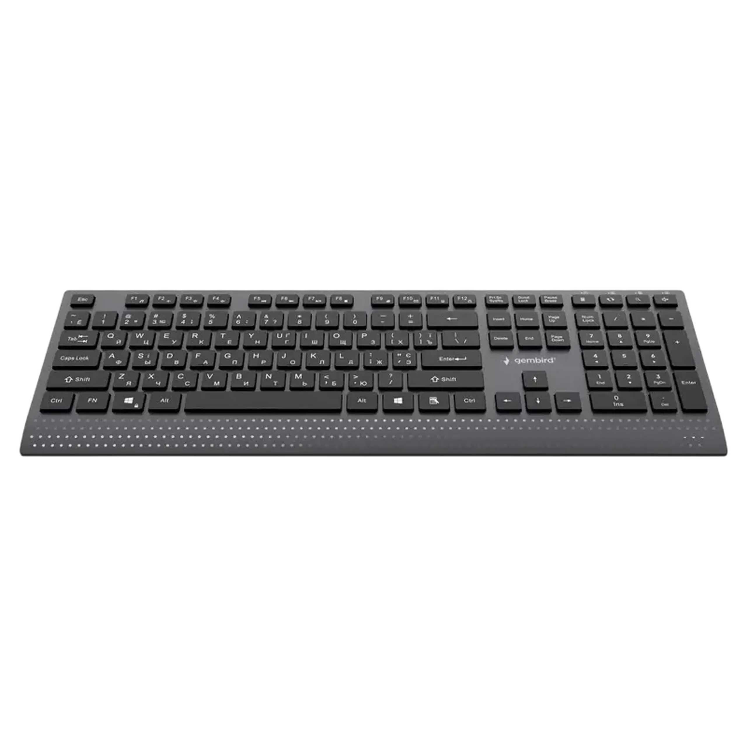 Tastatură Gembird KB-MCH-06-CYRL, Cu fir, Negru