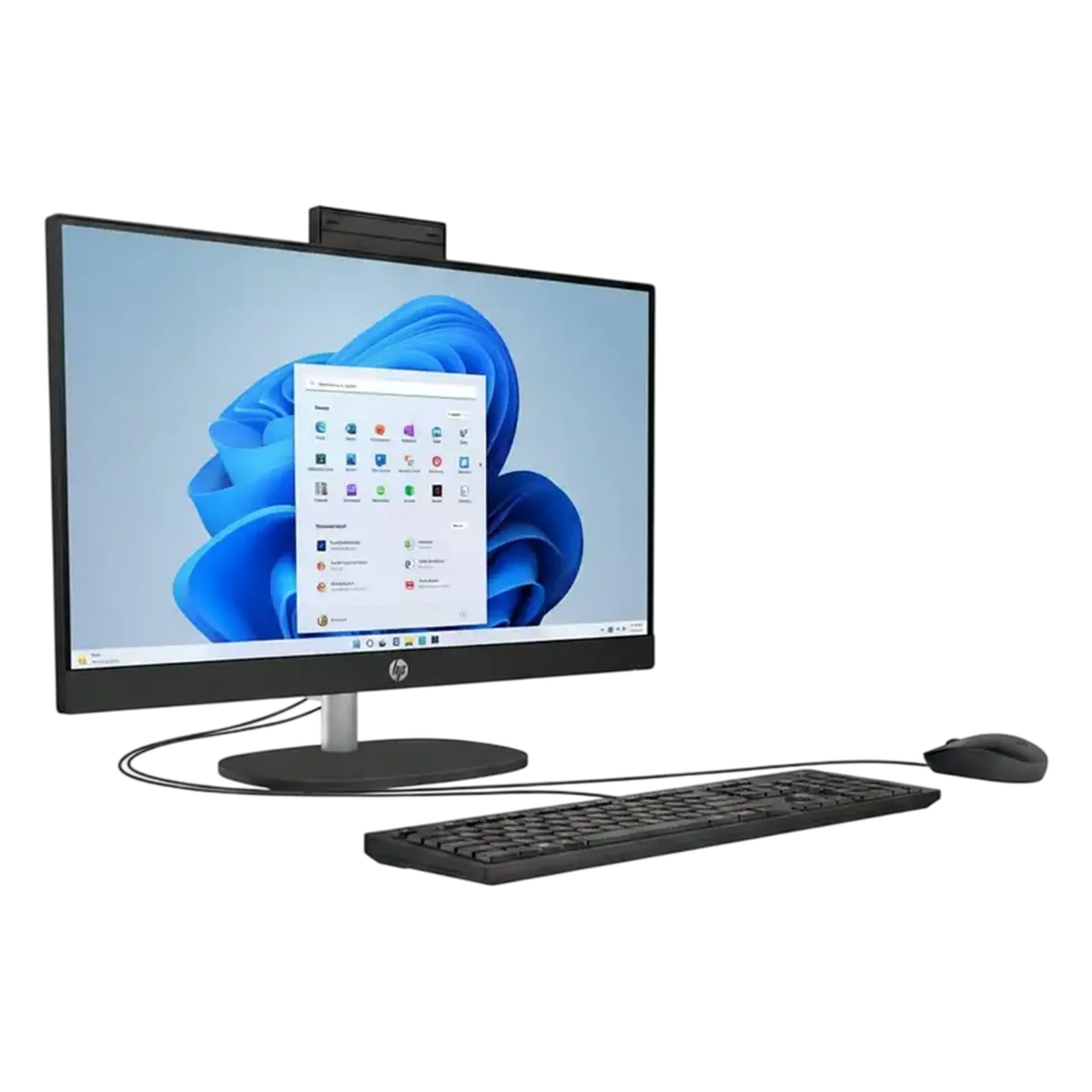 Computer All-in-One HP OmniStudio, 23,8", Intel Core 3 100U, 12GB/512GB, Fără SO, Negru
