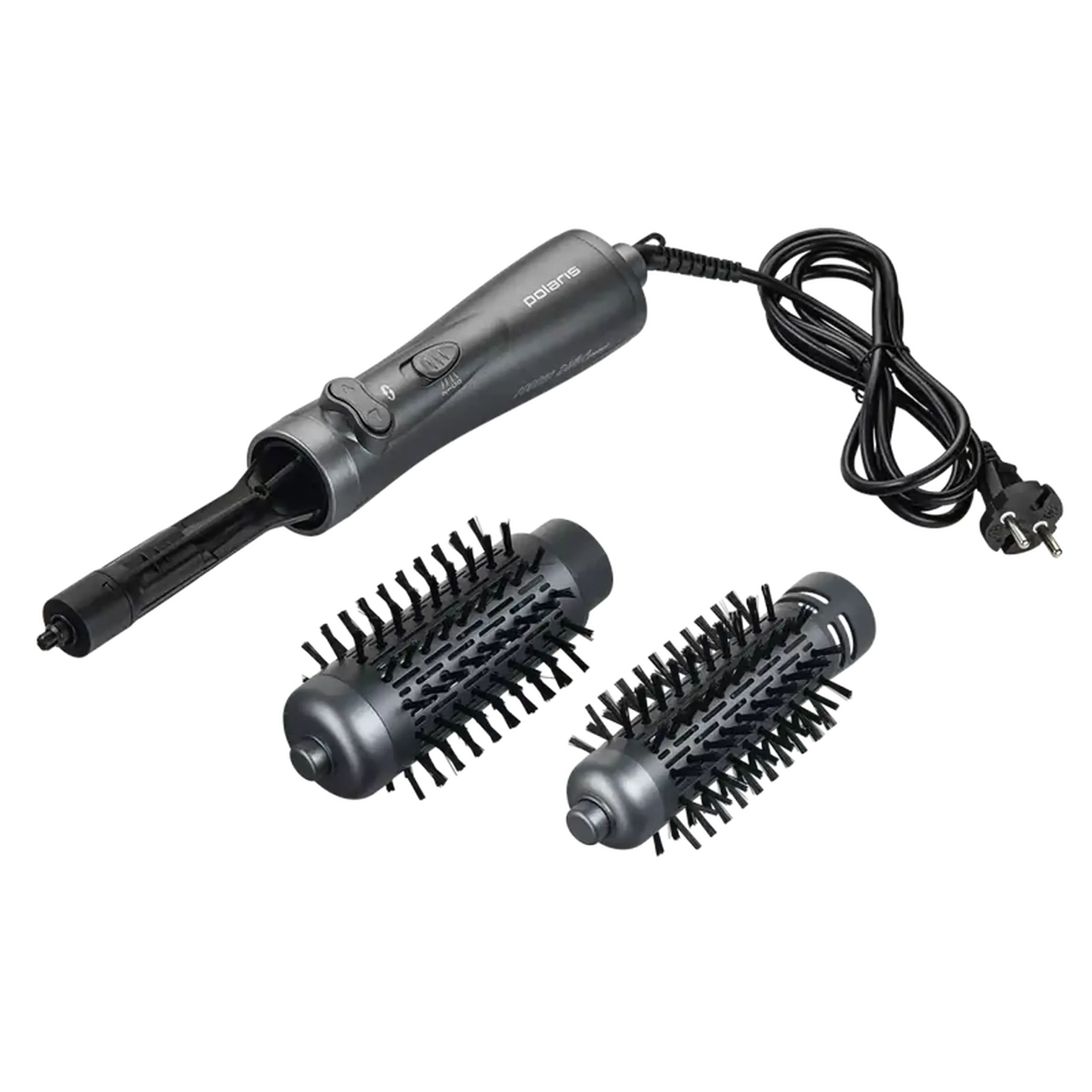 Uscător de păr-perie Polaris PHS 1020RK, 1000W, Grafit