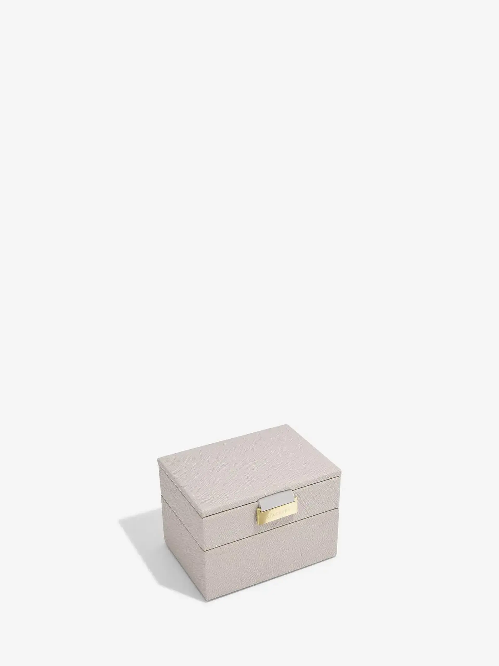Set 2 cutii pentru bijuterii mini bej
