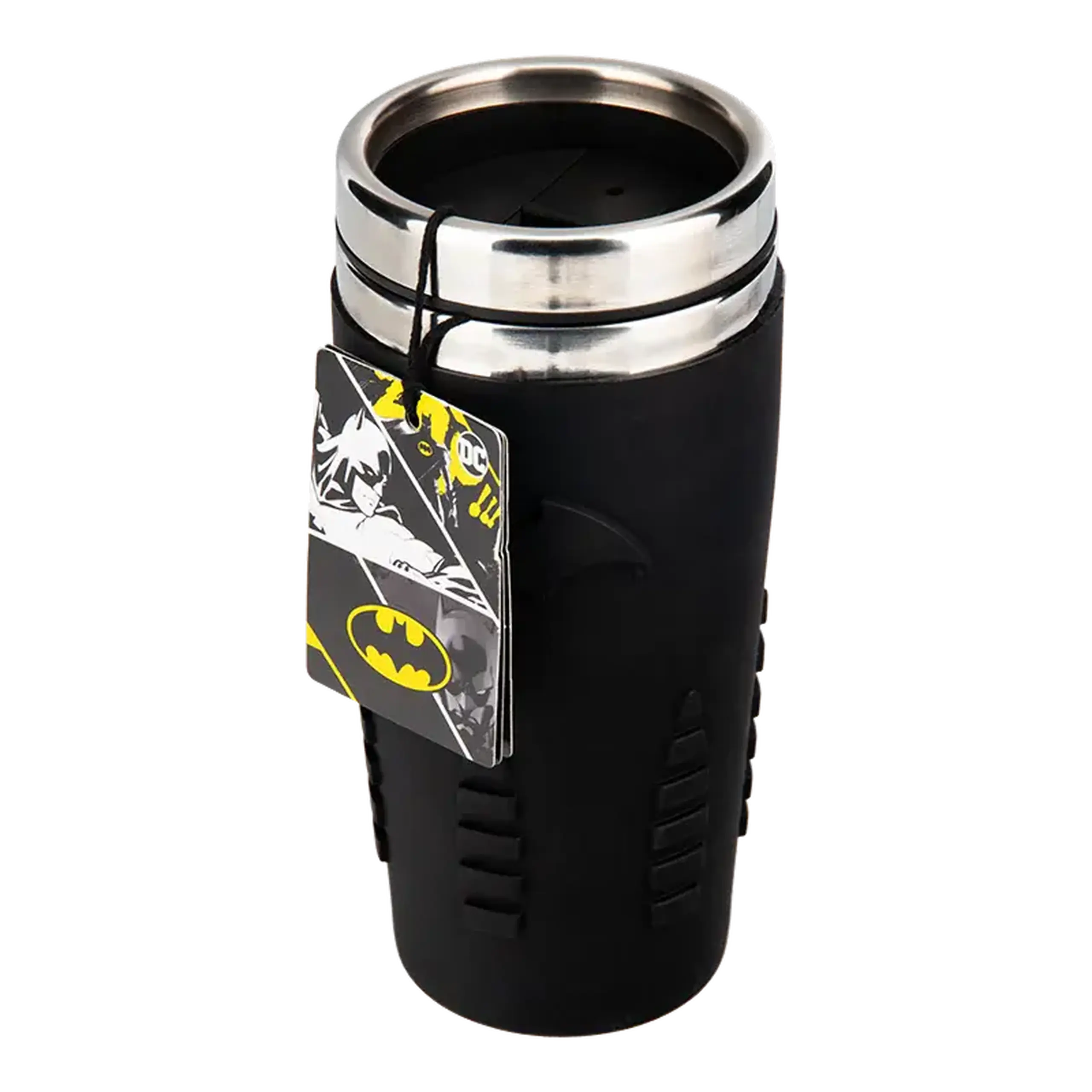 Cană termos Paladone DC Batman V2, 0,45L, Negru