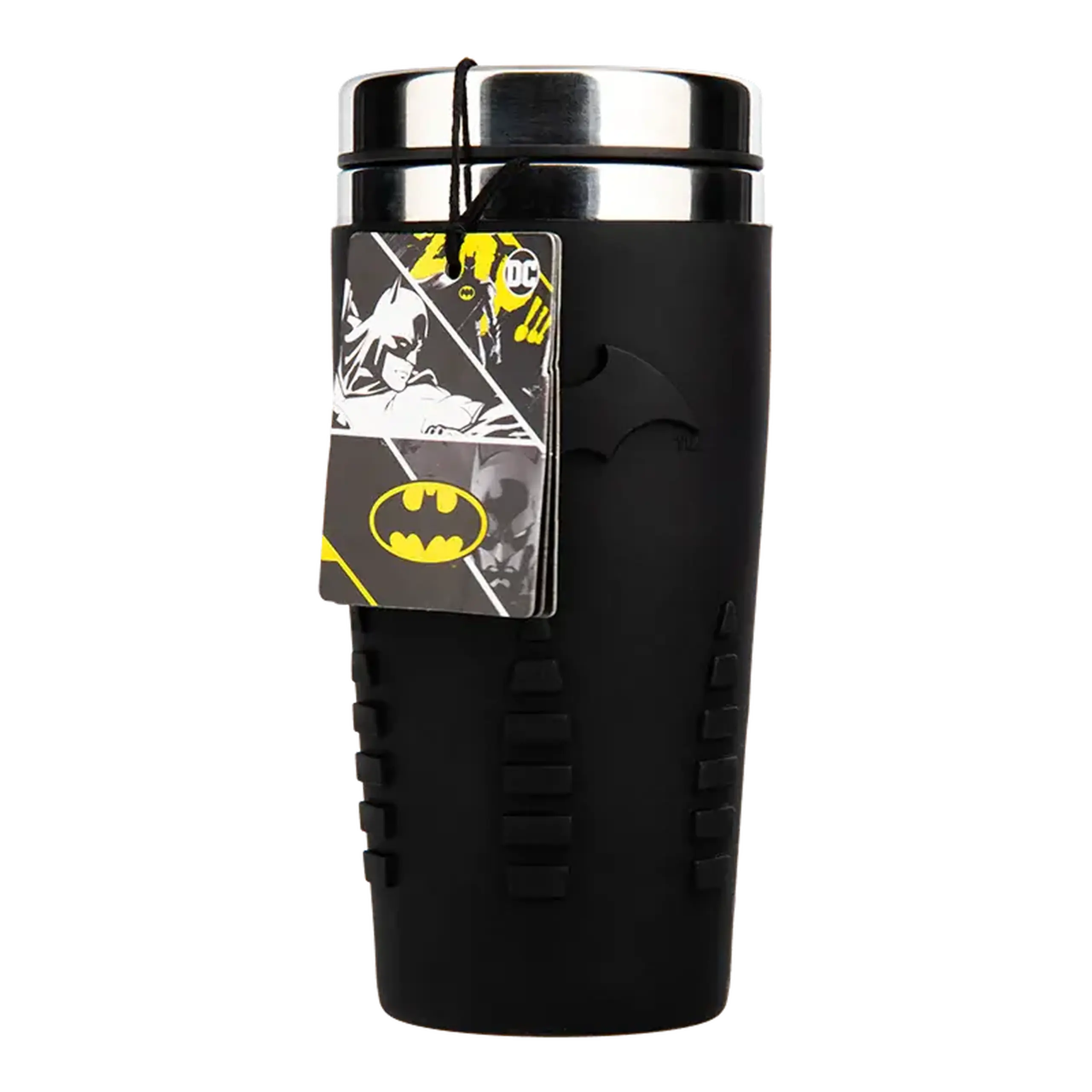 Cană termos Paladone DC Batman V2, 0,45L, Negru