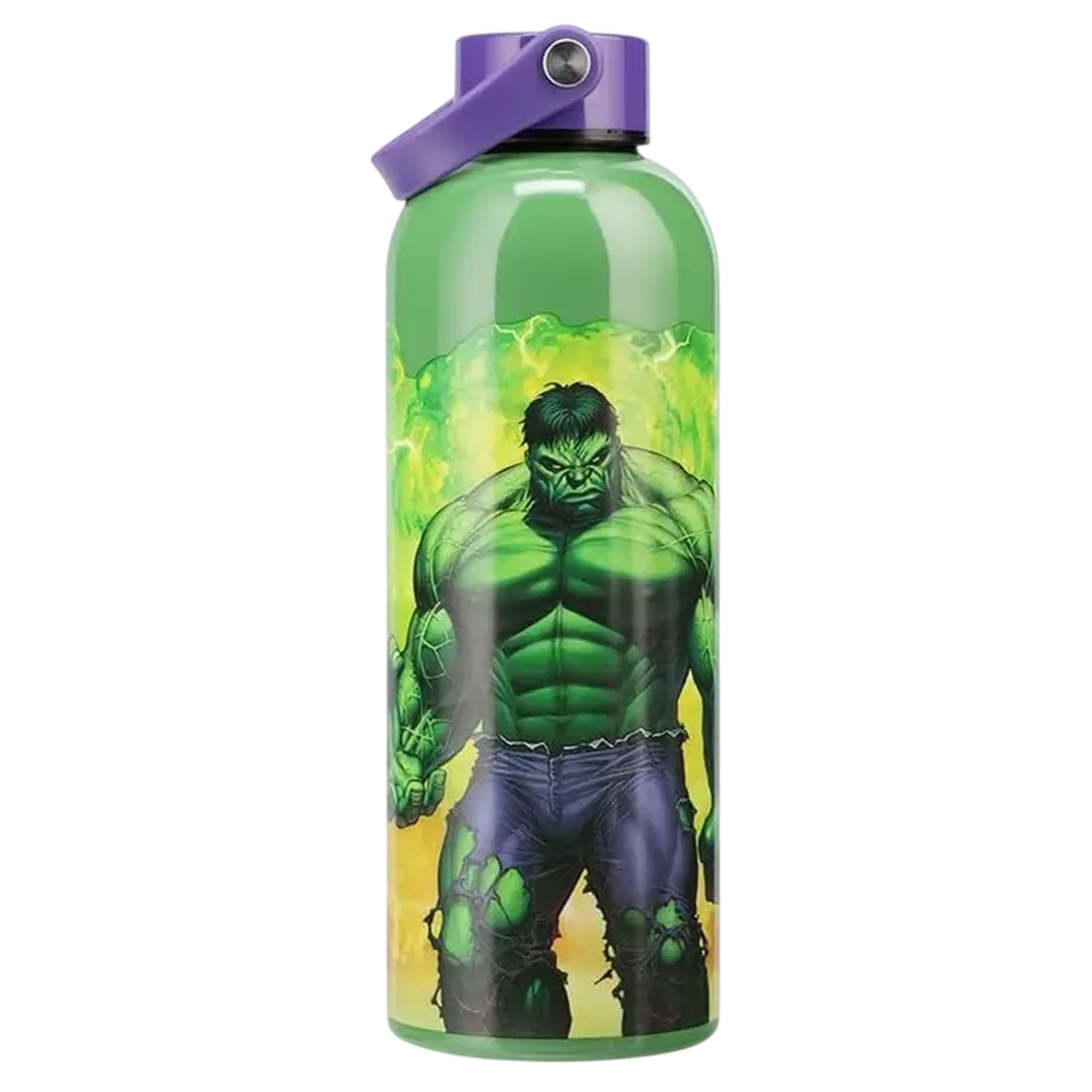 Sticla de apa Paladone Hulk, Verde
