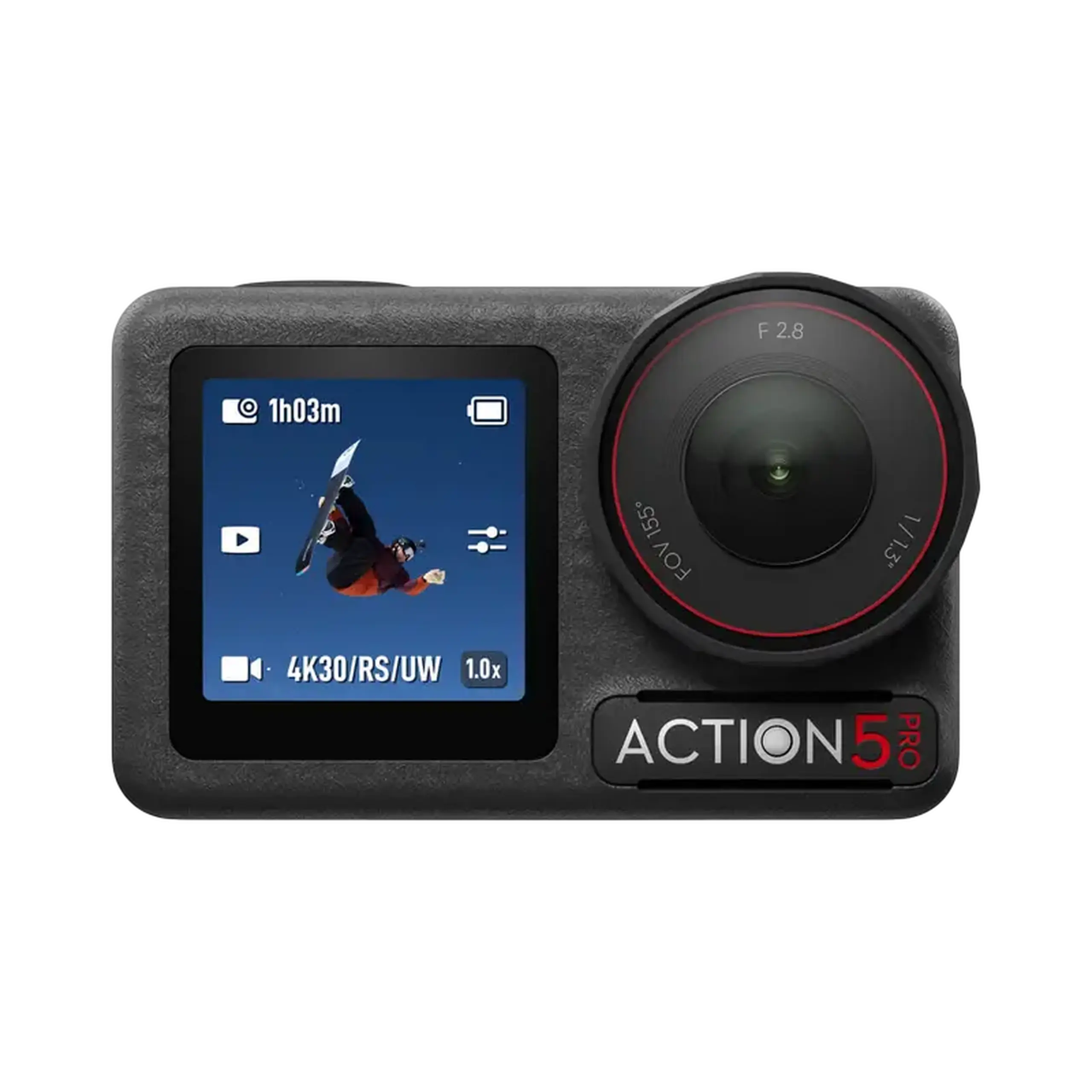 Cameră Video Sport DJI Osmo Action 5 Pro Adventure Combo, Negru