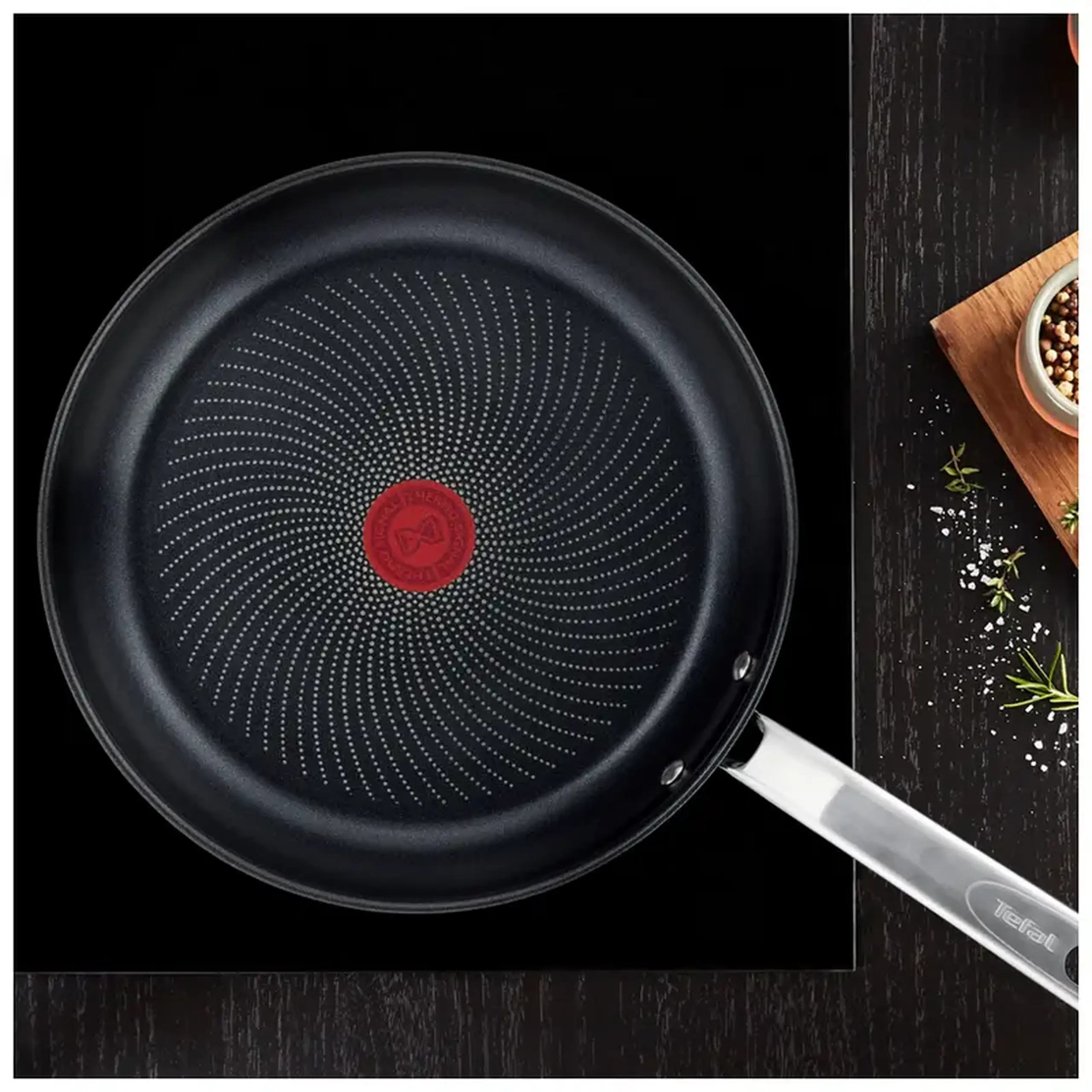 Tigaie Tefal B8170544, 26cm, Oțel inoxidabil