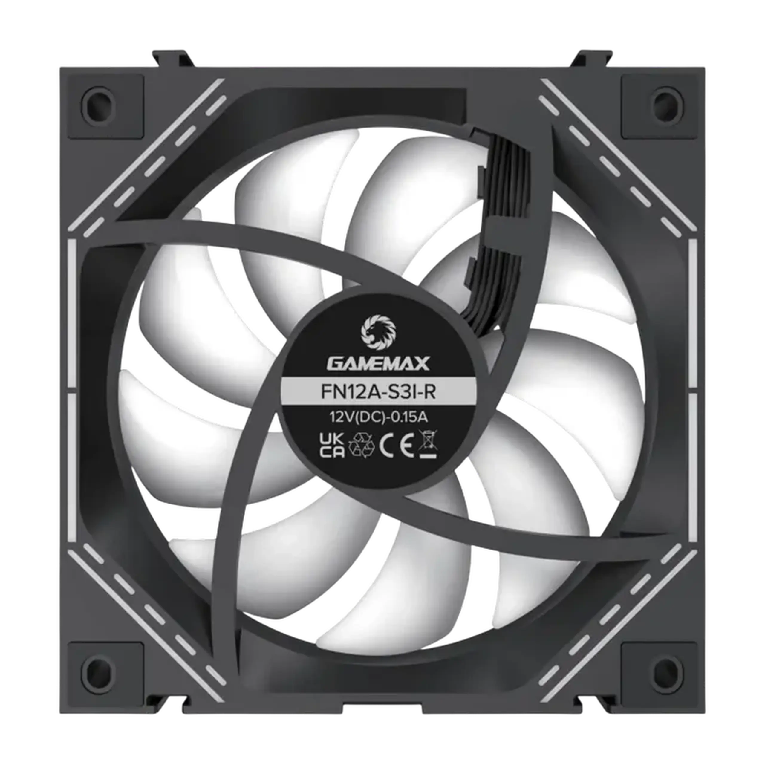 Ventilator PC Gamemax FN12A-S3I-R, 120 mm