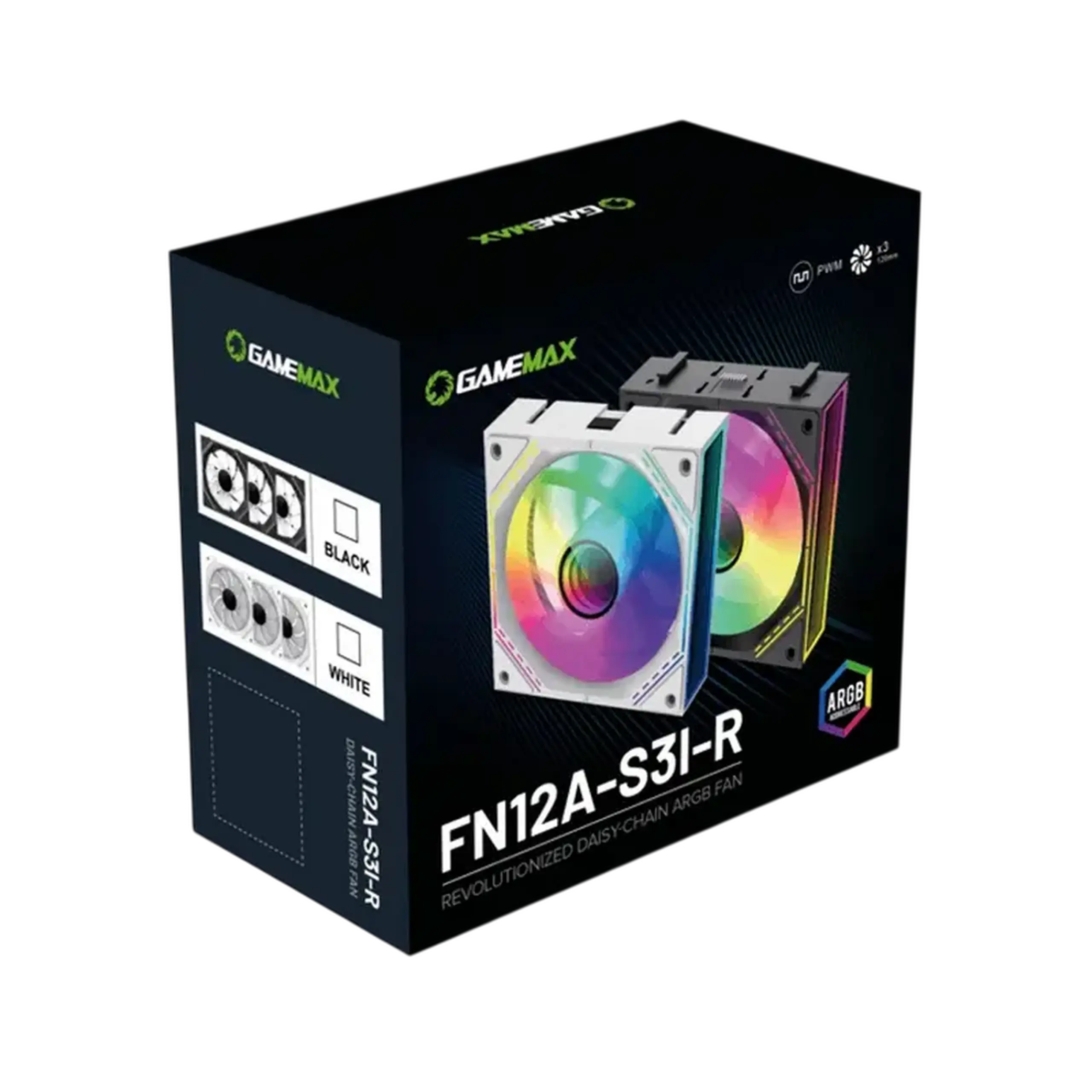 Ventilator PC Gamemax FN12A-S3I-R, 120 mm