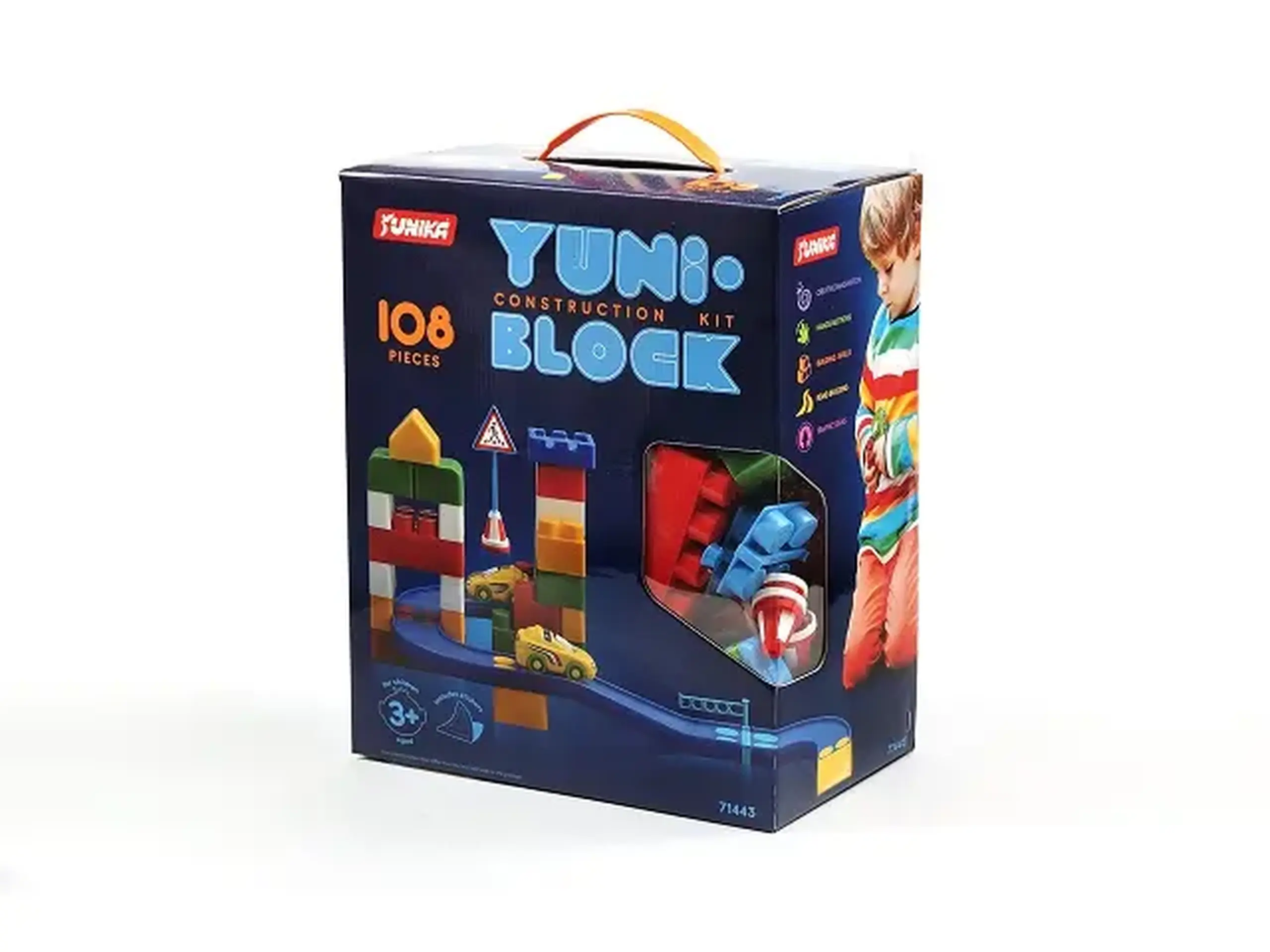 Constructor YUNI-BLOK 108 pcs (cutie) 33 035