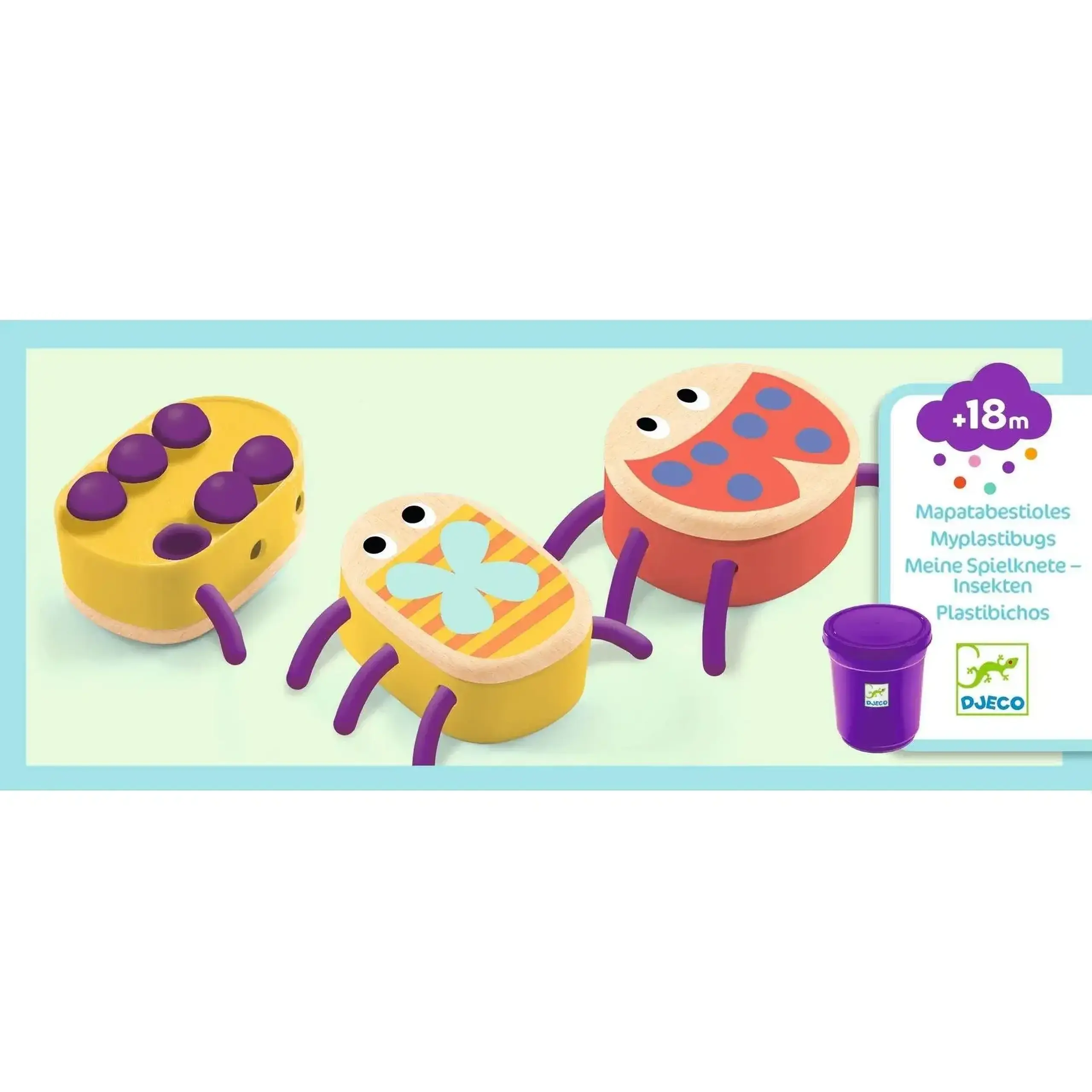 Set de modelaj Mapatabestioles — Djeco