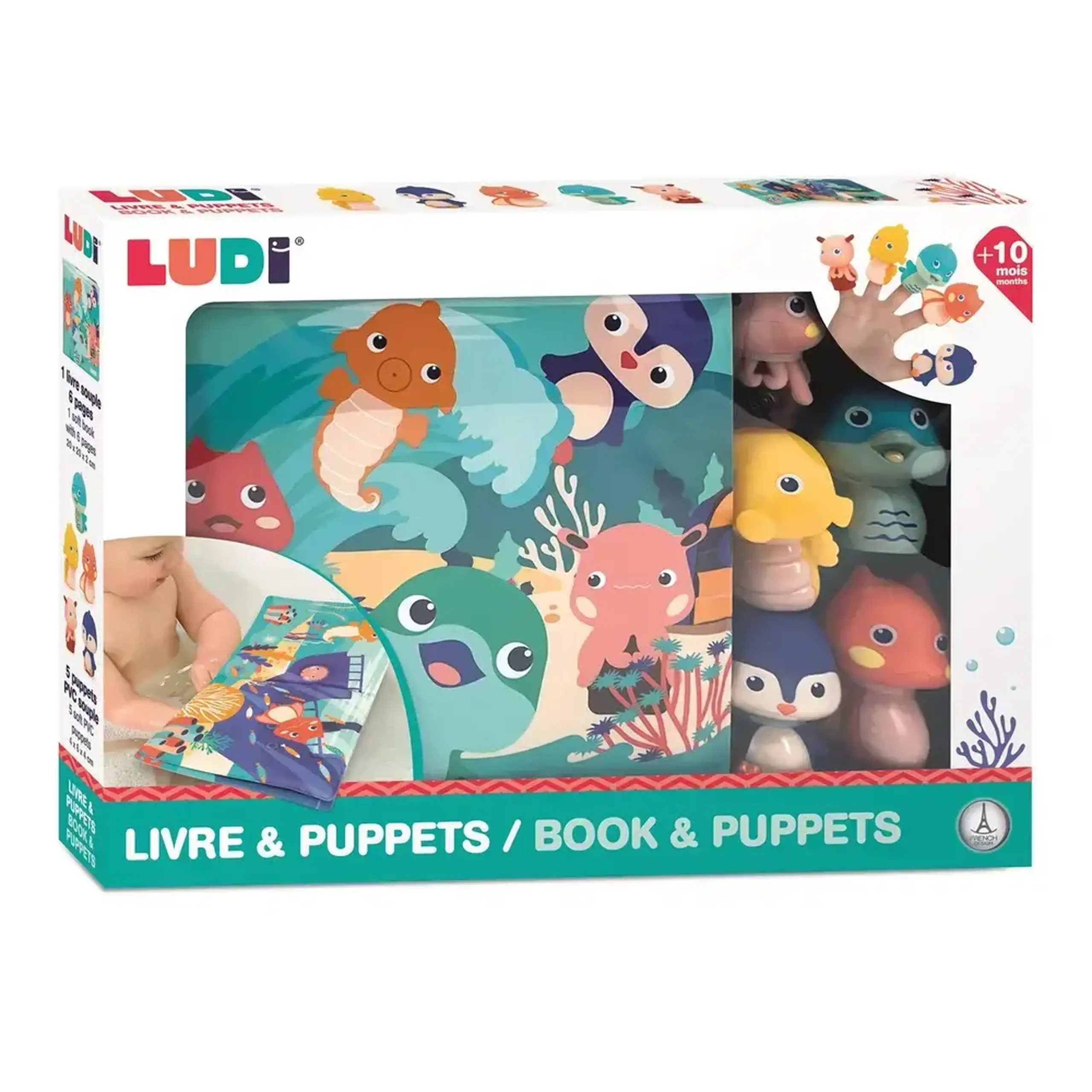 Carte de baie cu marionete — LUDI