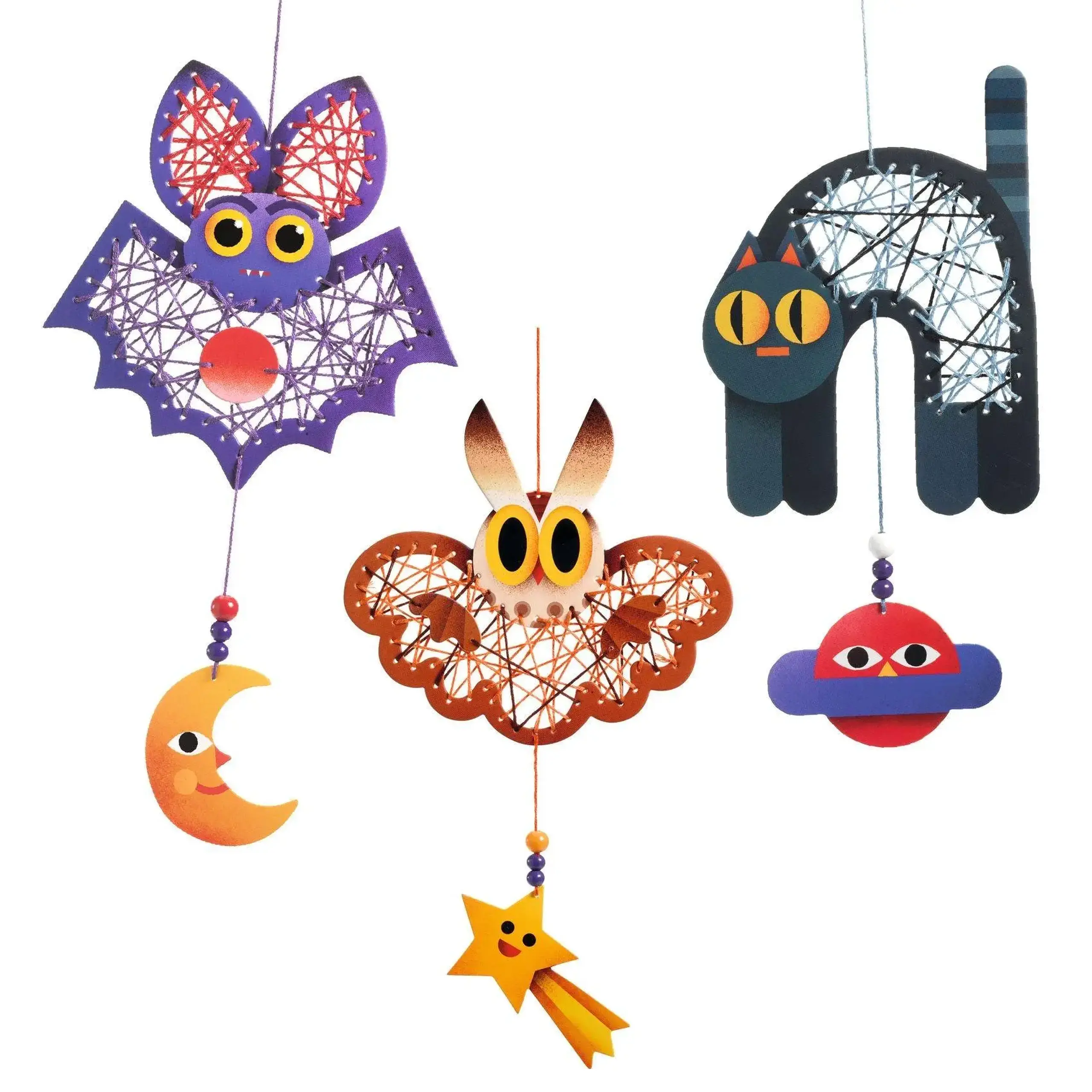 Set creativ string art „Noaptea” — Djeco