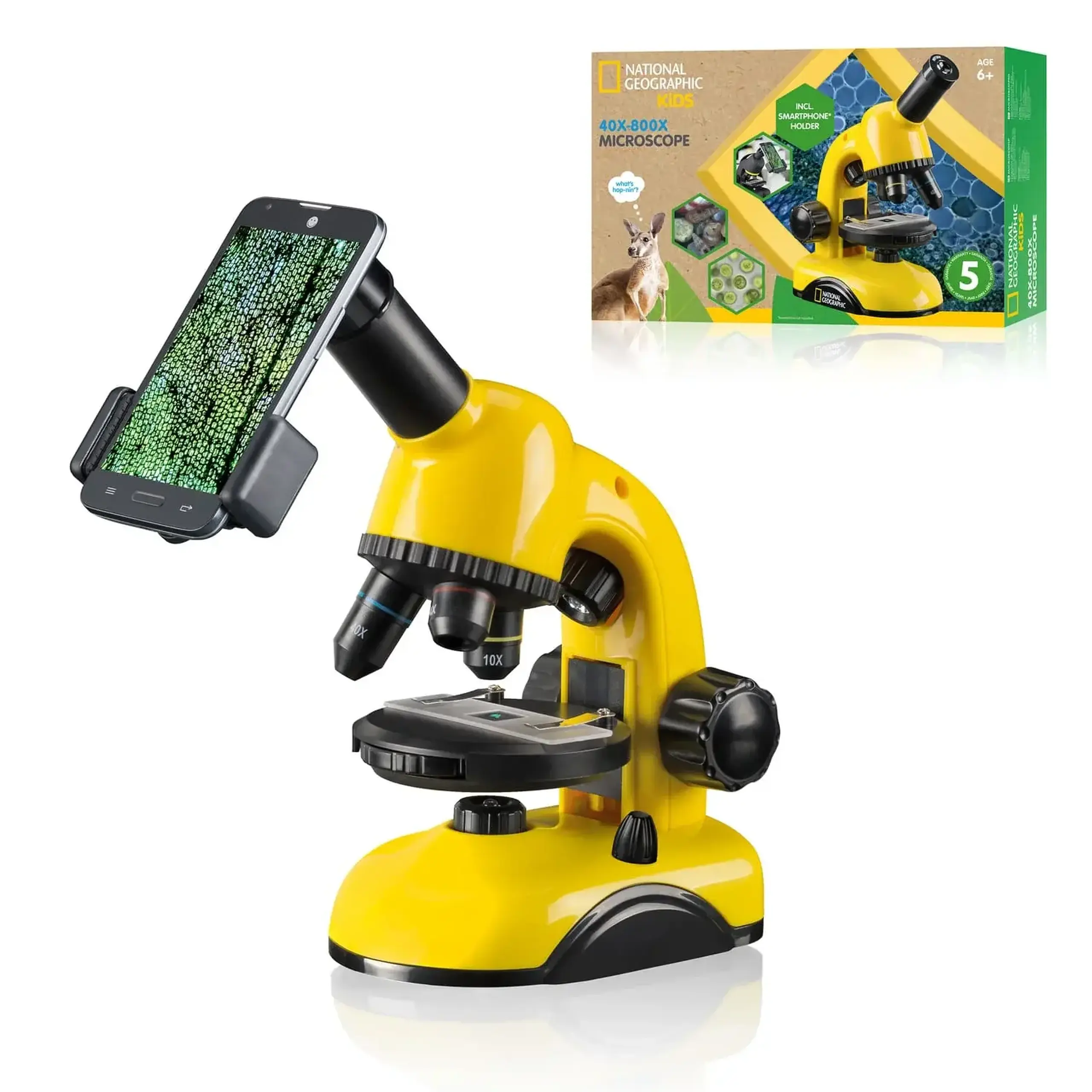 Microscop National Geographic 40×–800× — Bresser