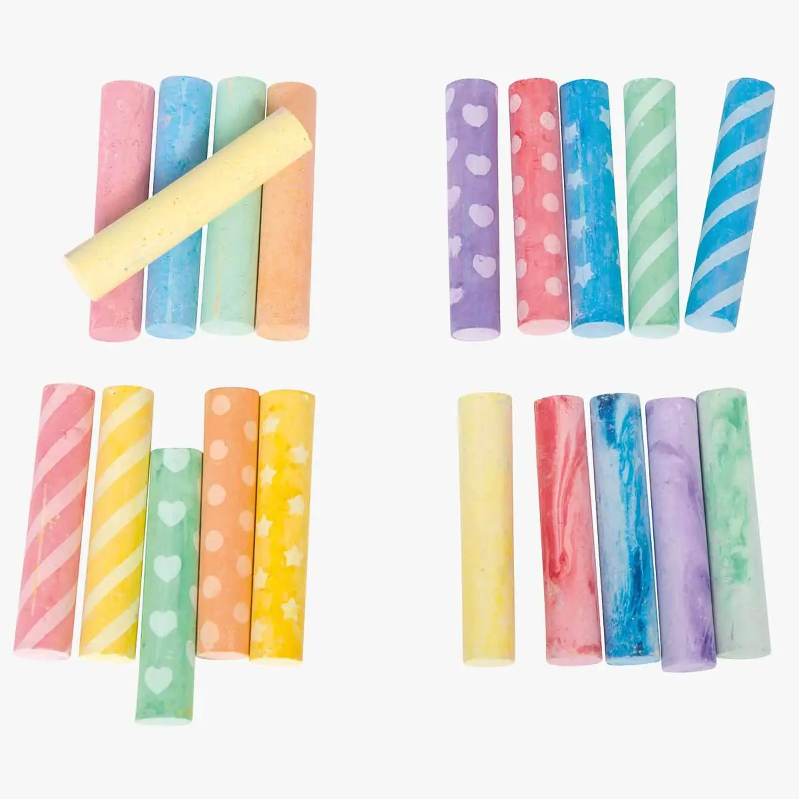 Set de 20 de crete pentru asfalt — Moulin Roty