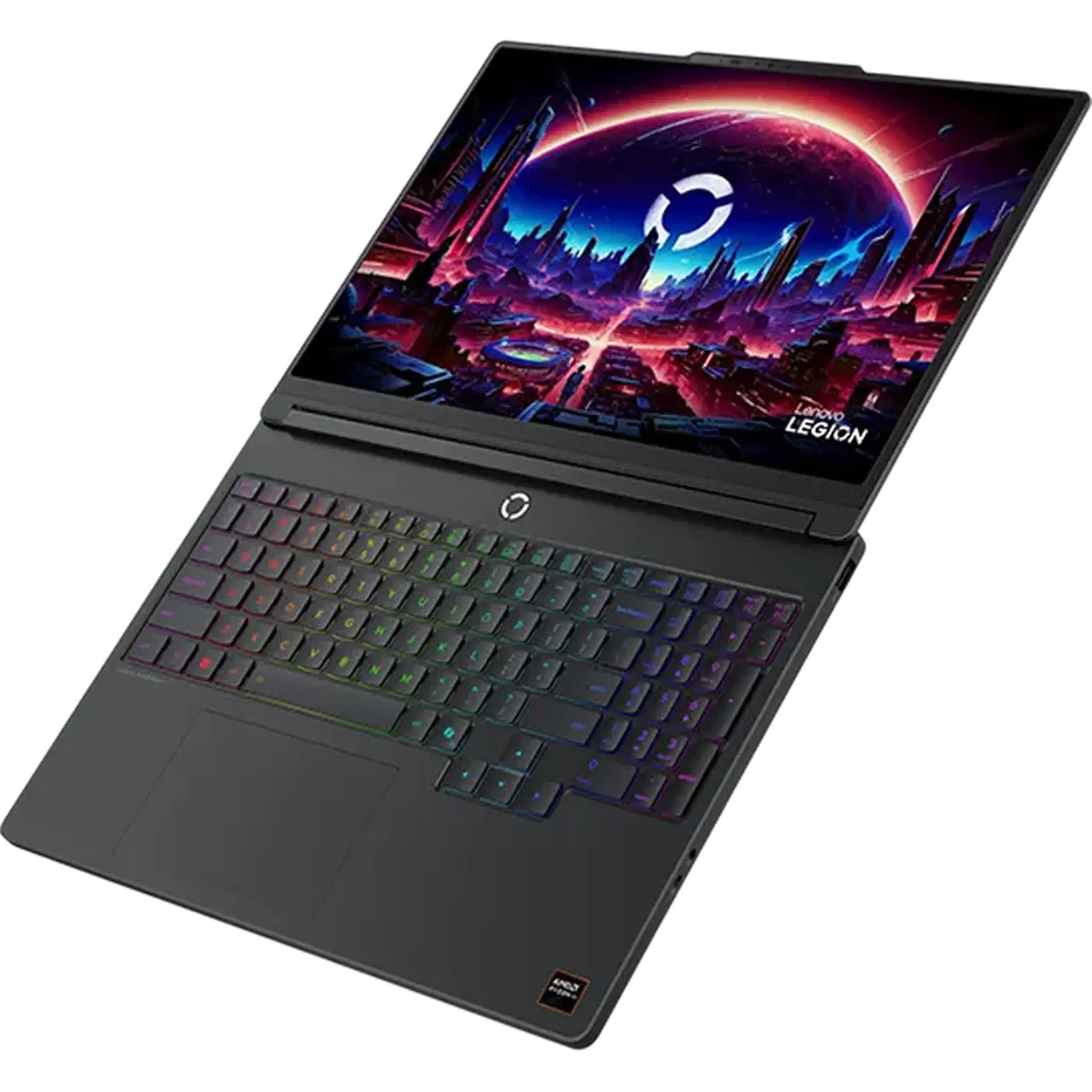 Laptop Gaming 15,3" Lenovo Legion 5 15AGP11, Eclipse Black, AMD Ryzen AI 7 450, 16GB/512GB, Fără SO
