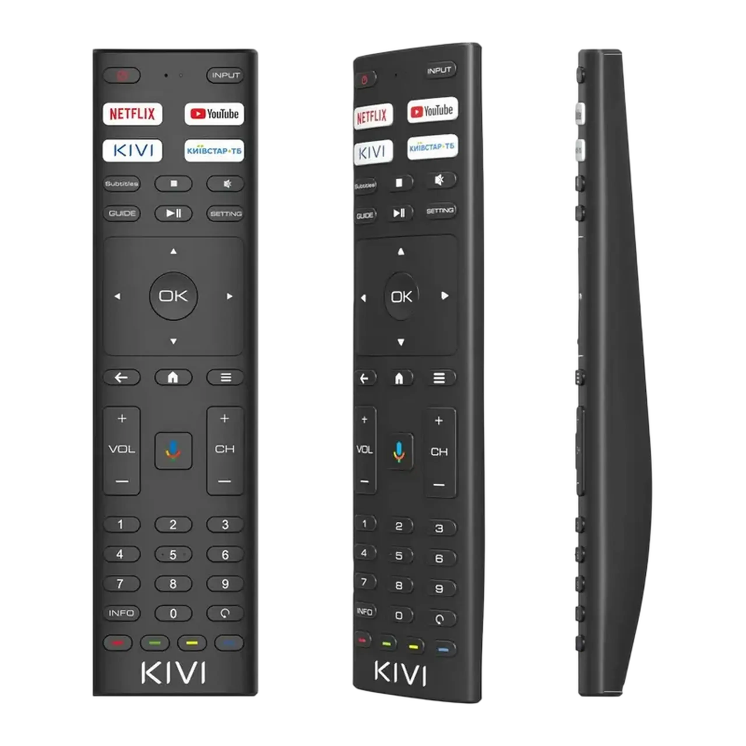 50" LED SMART TV KIVI 50U7000MB, QLED, 4K UHD, Android TV, negru