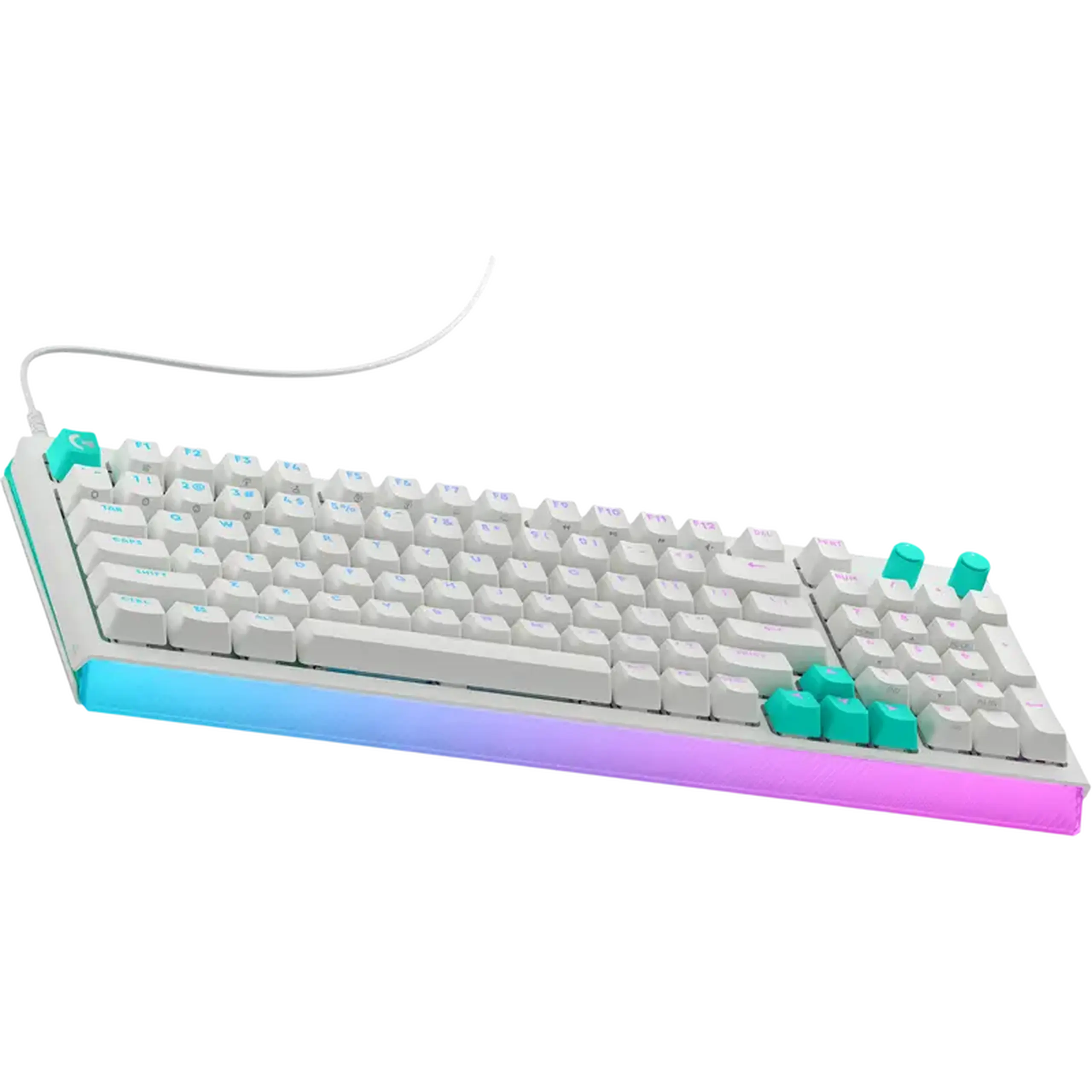 Tastatură Logitech G512 X 98, Cu fir, Alb