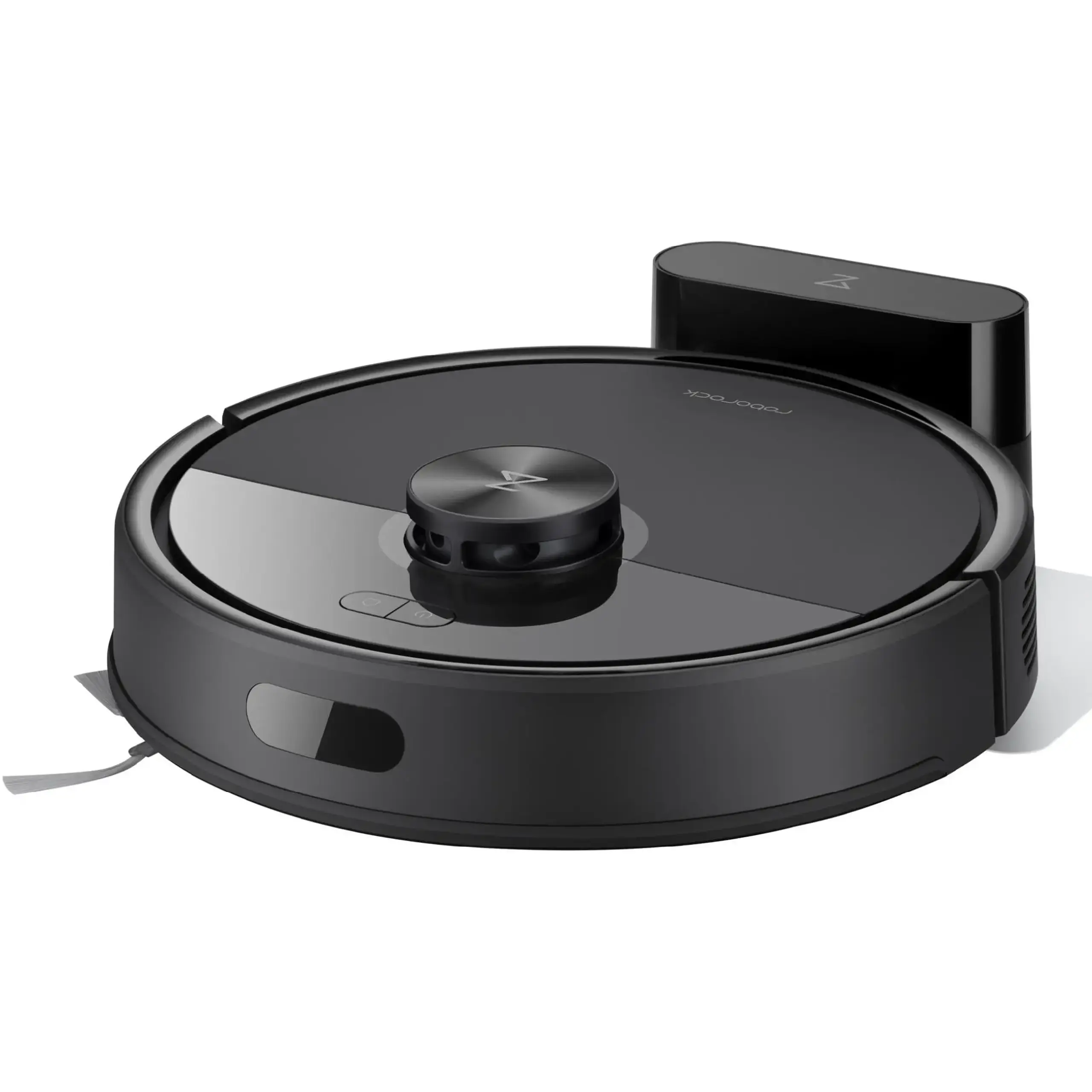 Robot de aspirare Roborock Q7 TF W, aspirator cu mop, 10.000 Pa, baterie 5.200 mAh, autonomie 180 min, navigatie LiDAR, recipient praf 470 ml, negru